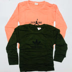 Kids FullSleeve T-Shirt Combo Pack Of 2