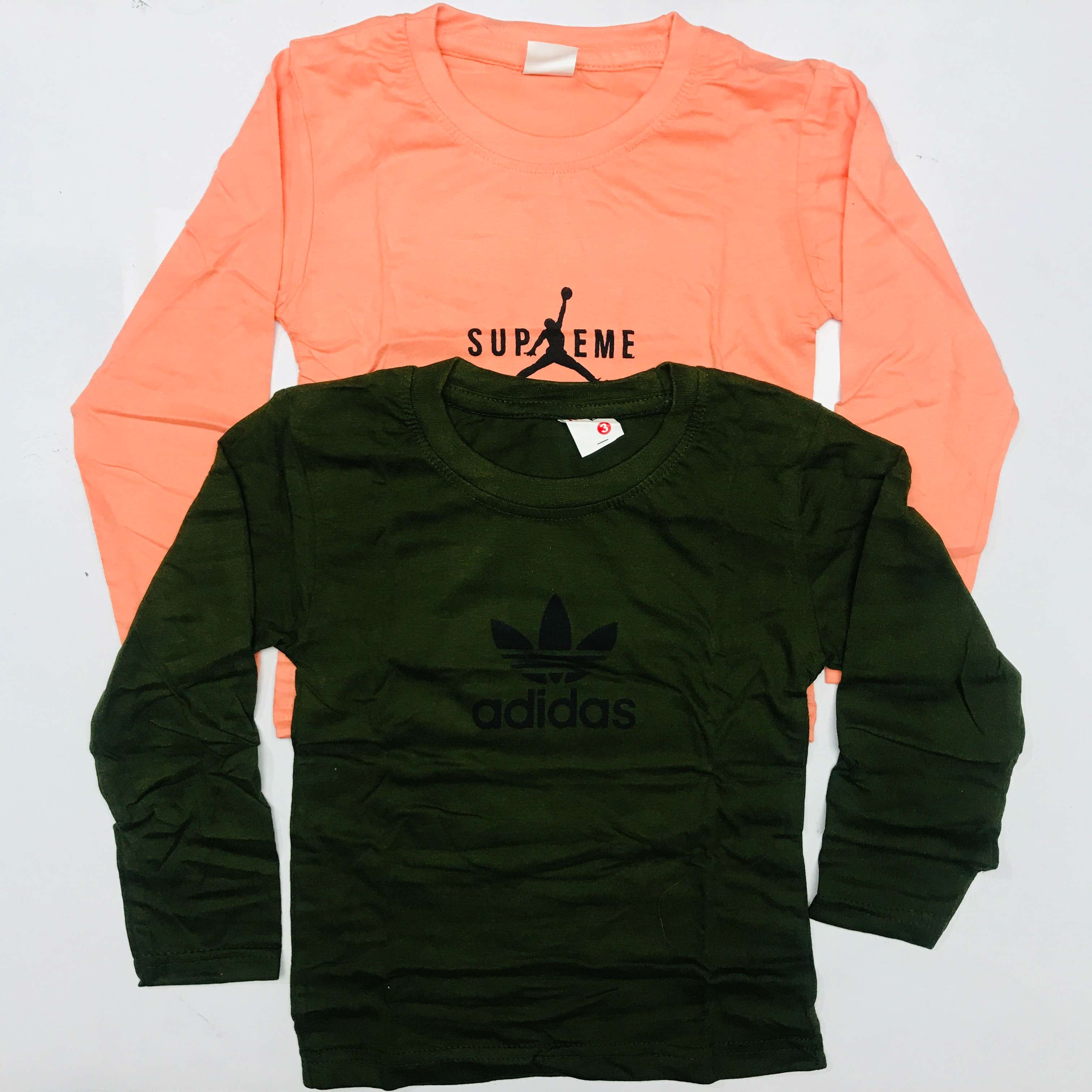 Kids FullSleeve T-Shirt Combo Pack Of 2