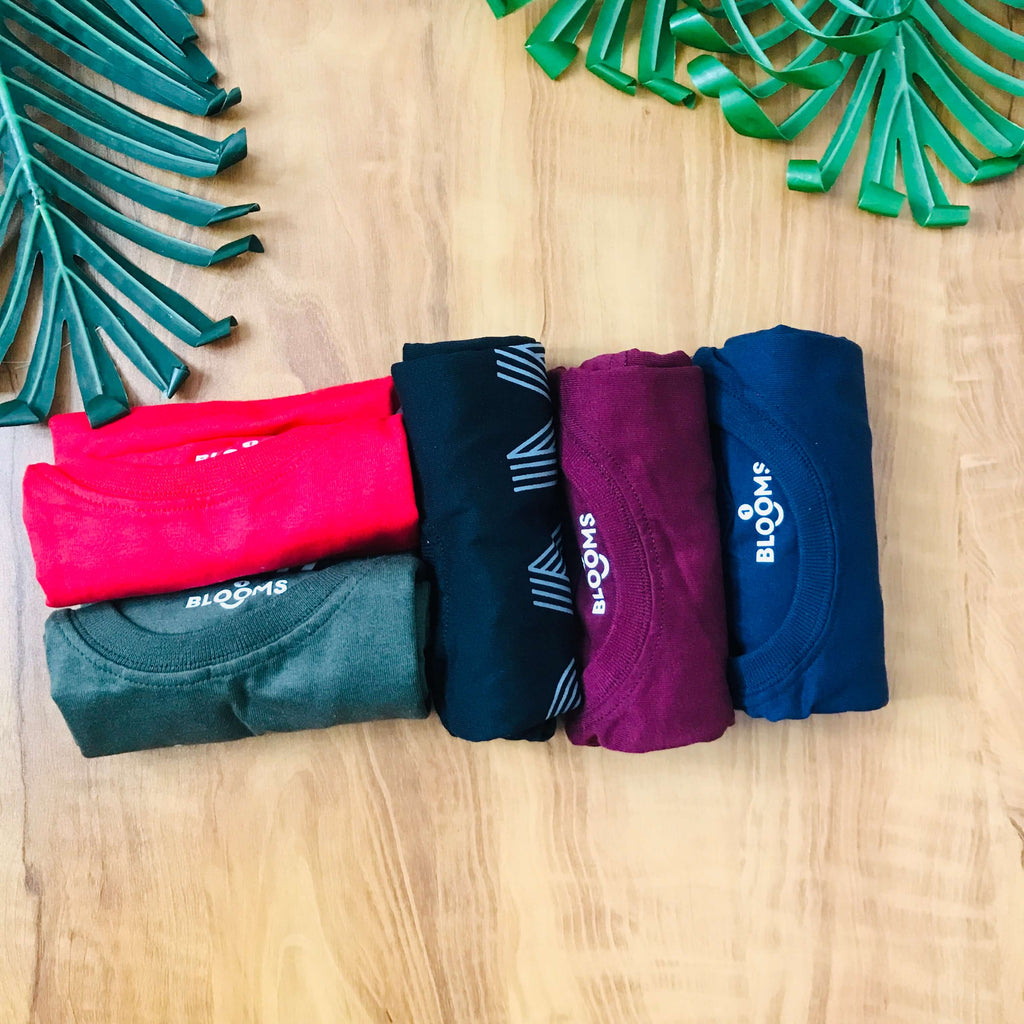 Cotton Printed T-Shirt Pack Of 5