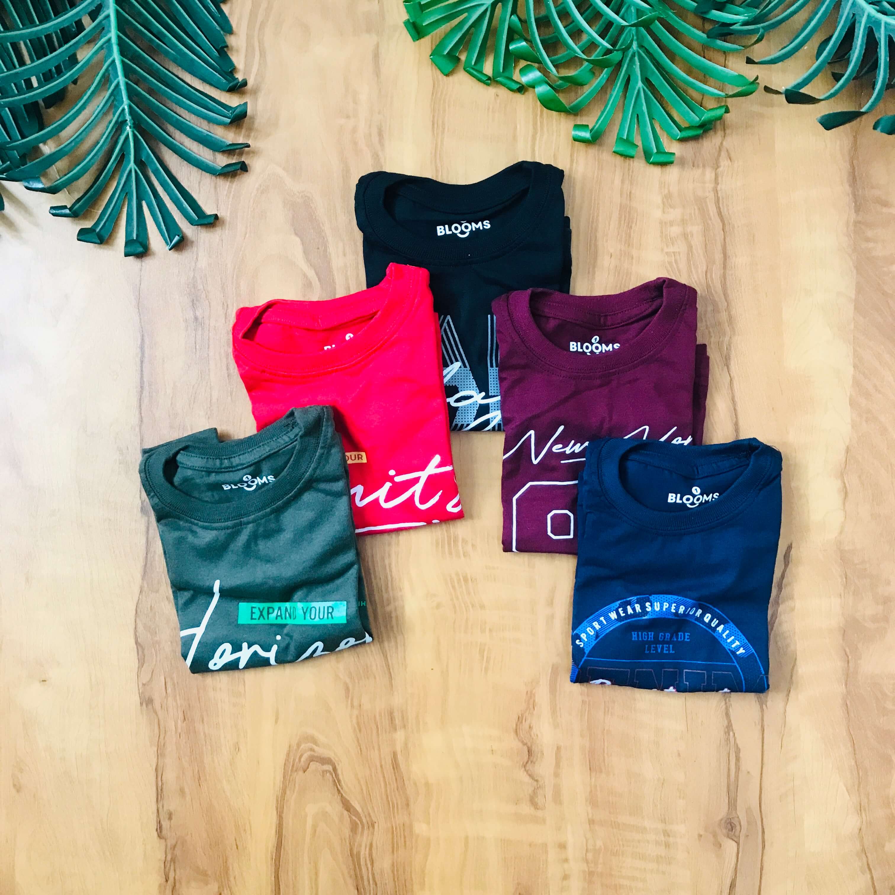 Cotton Printed T-Shirt Pack Of 5