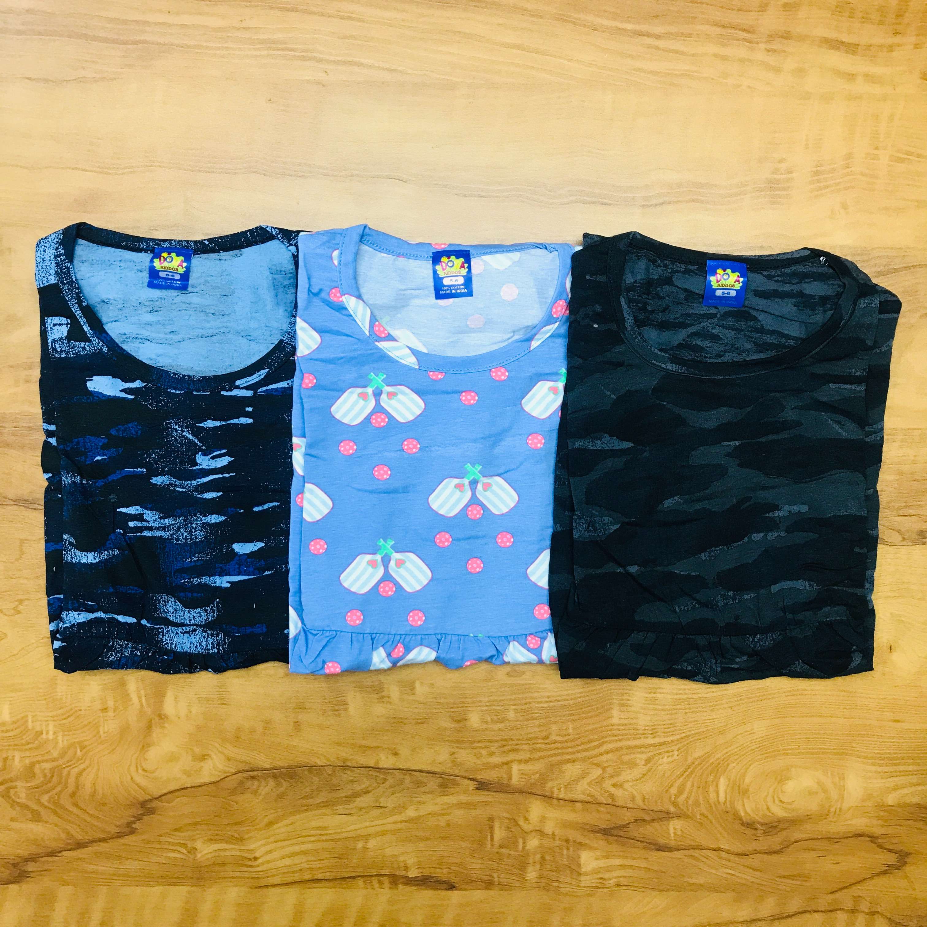 Dora Kids Frock Combo Pack Of 3