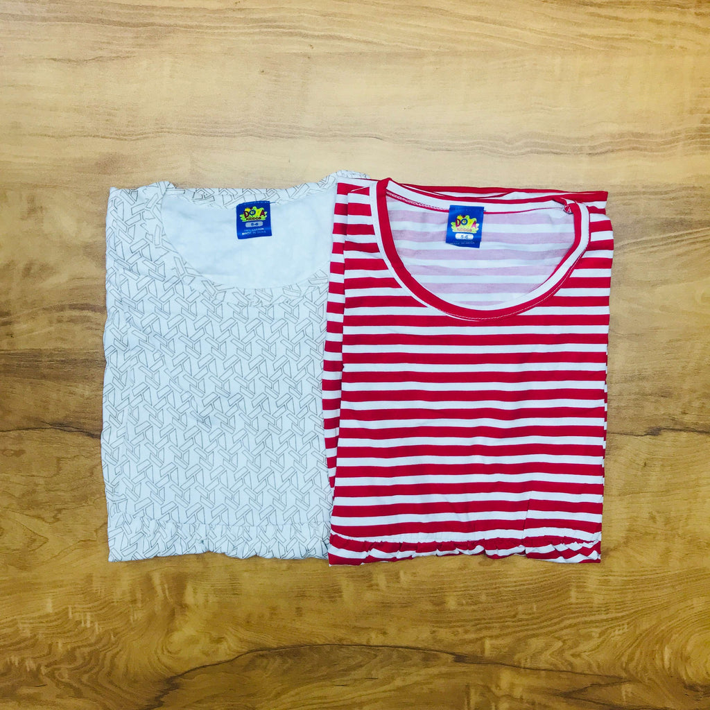 Dora Kids Frock Combo Pack Of 2