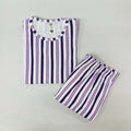 Soft Stripe Pant Set