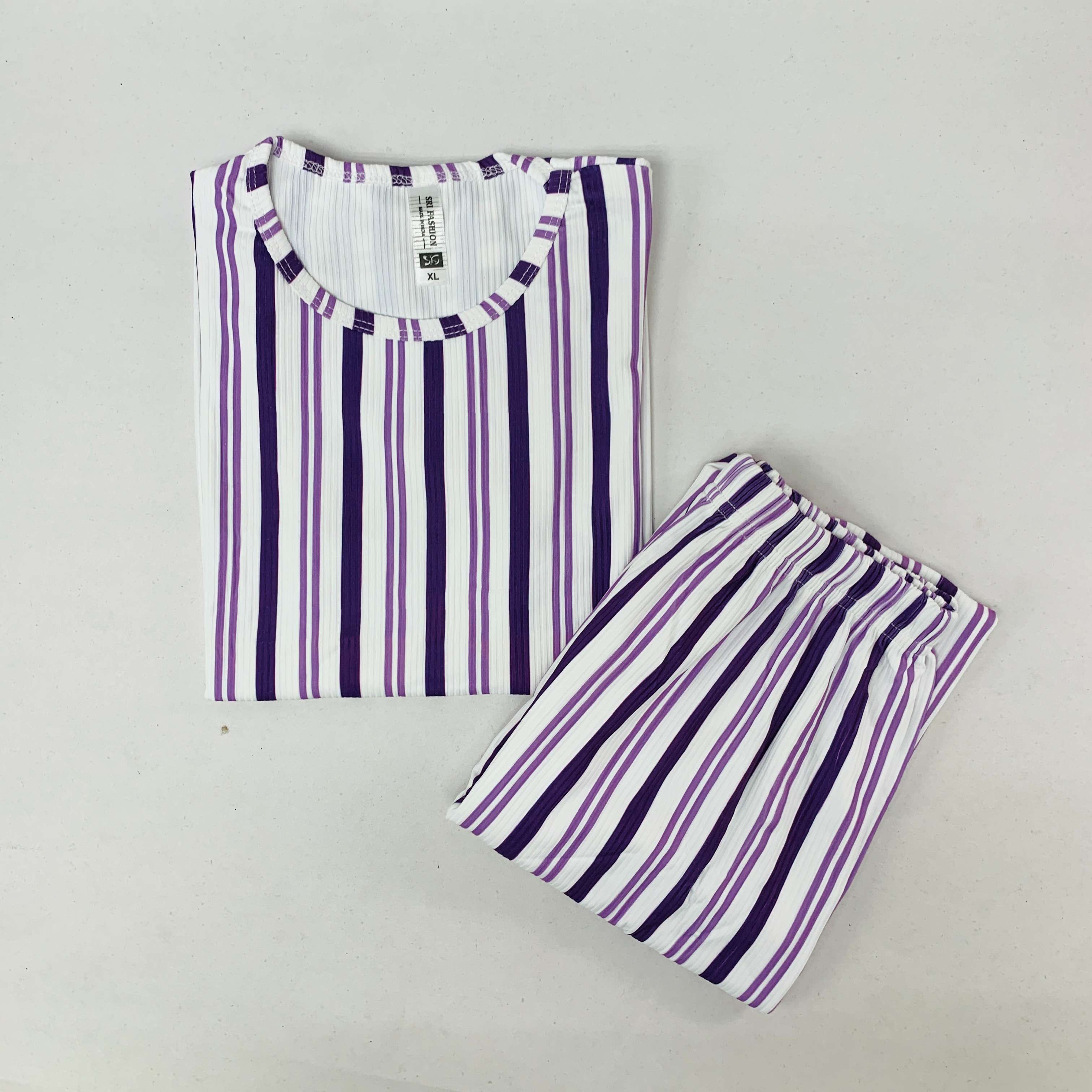 Soft Stripe Pant Set