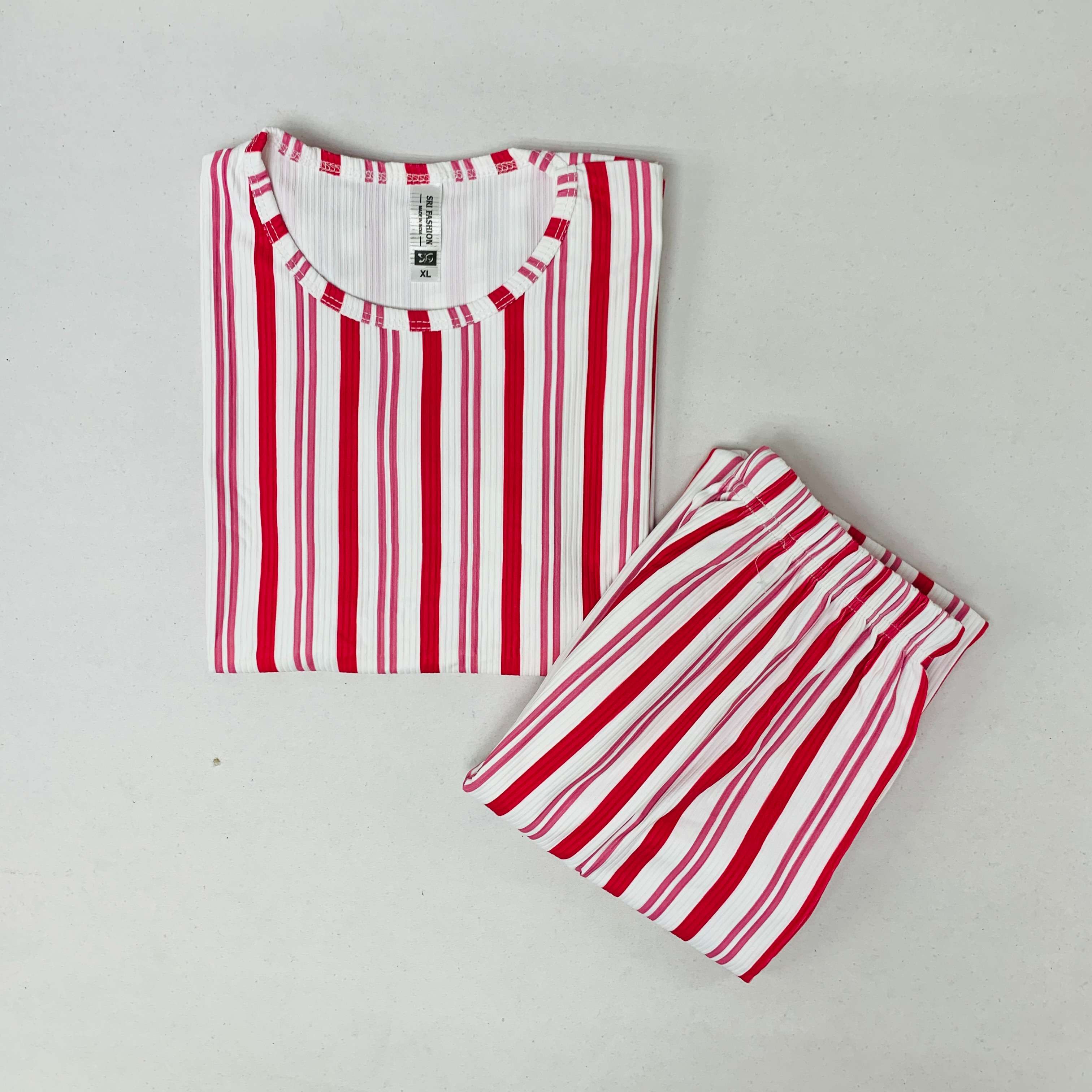 Soft Stripe Pant Set