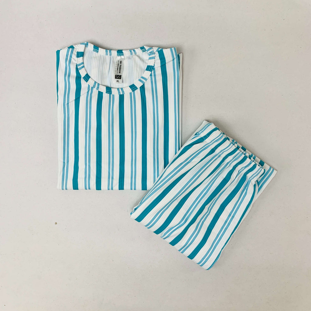 Soft Stripe Pant Set