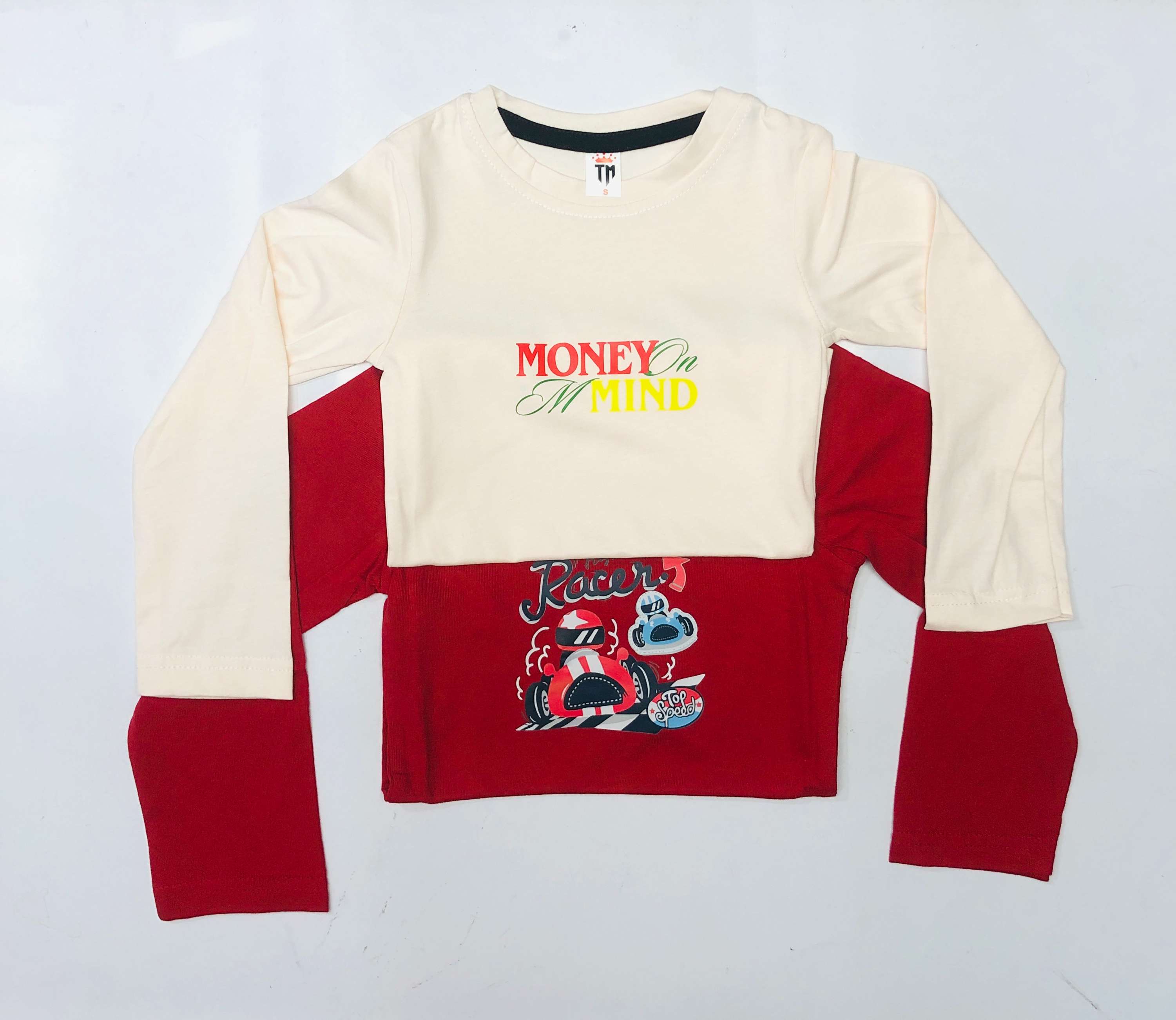 Junior Joy Full Sleeve T-Shirt Combo Pack Of 2