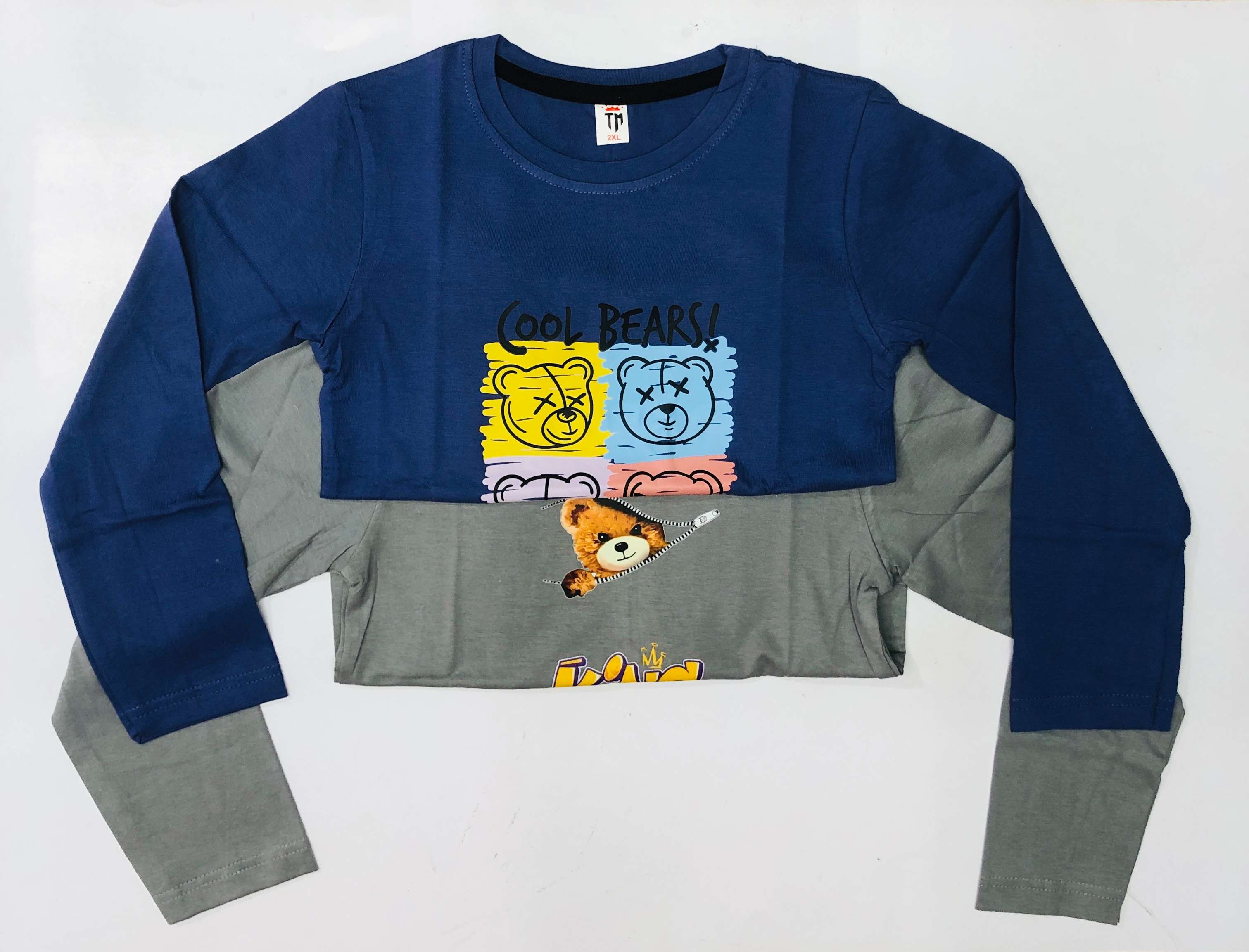 Junior Joy Full Sleeve T-Shirt Combo Pack Of 2
