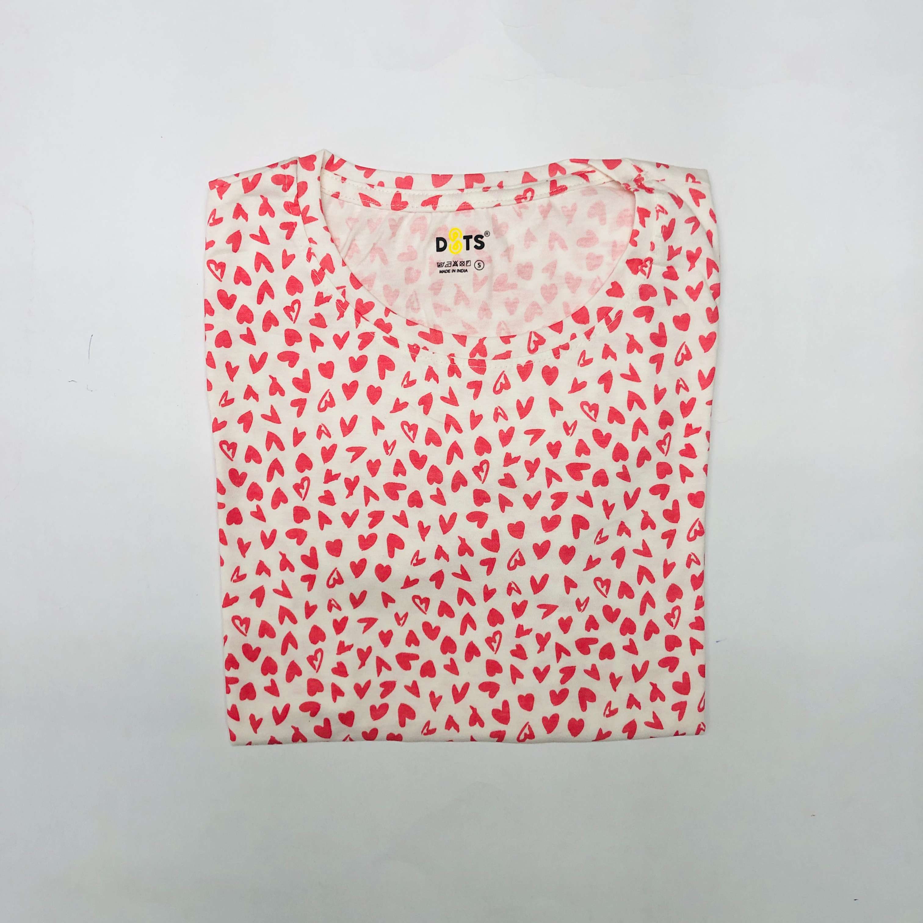 Dots Ladies Printed T-Shirt