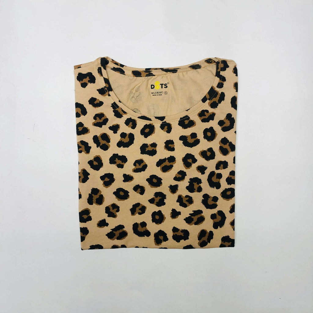 Dots Ladies Printed T-Shirt