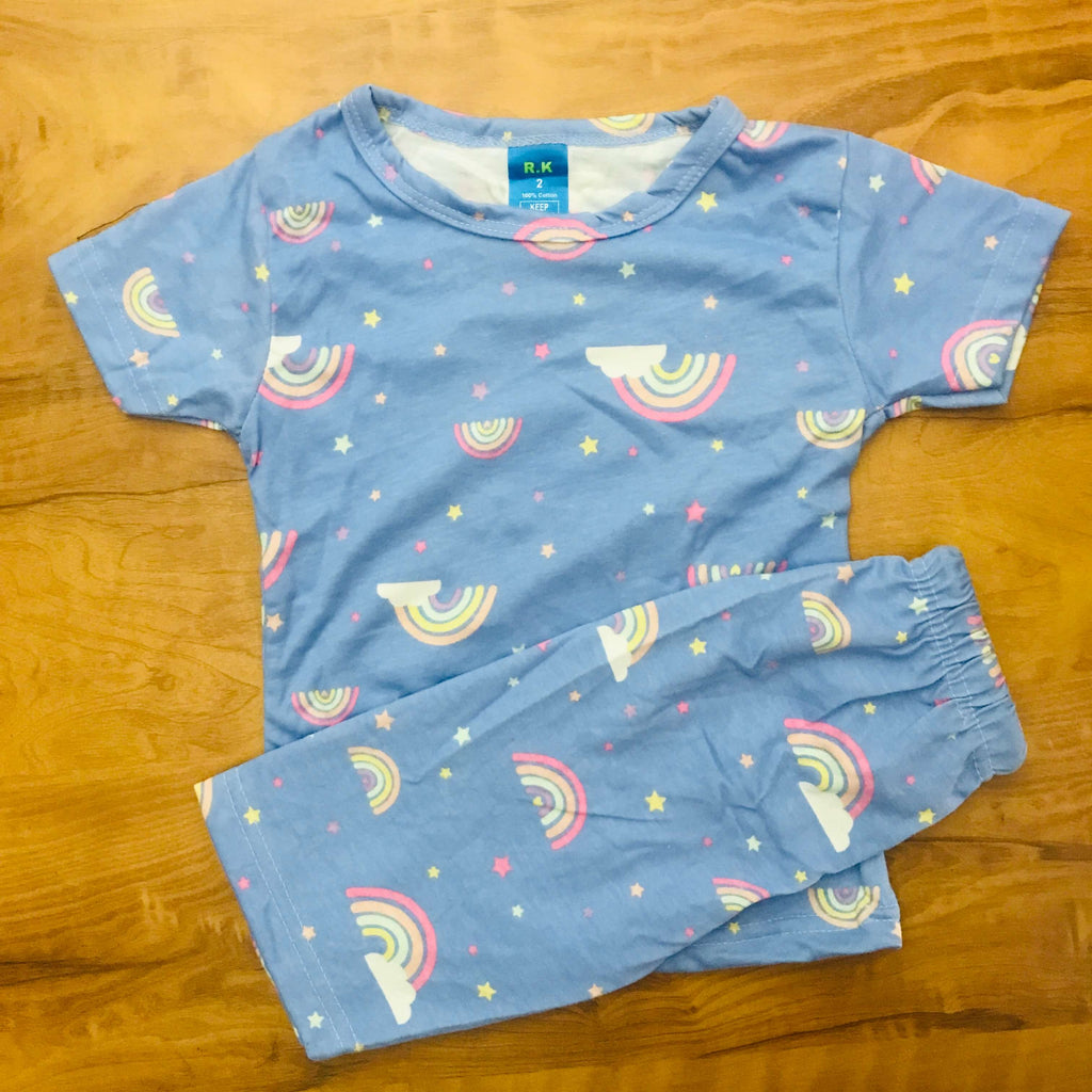 Kids Printed Shorts Set
