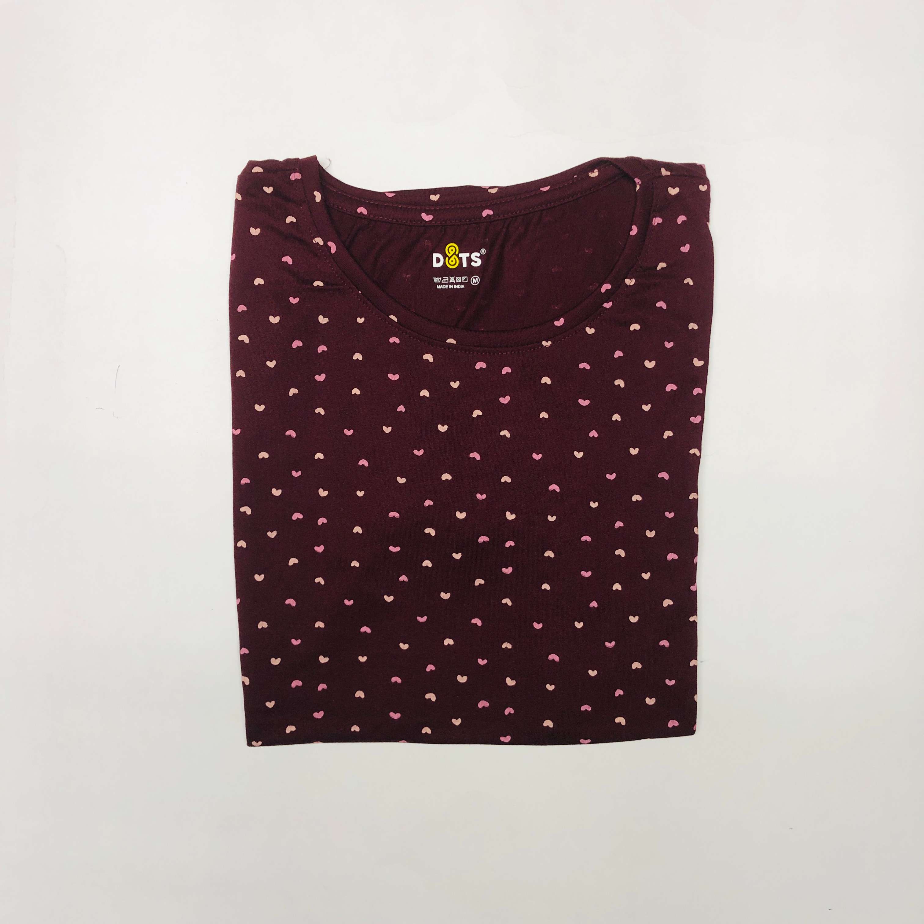 Dots Ladies Printed T-Shirt