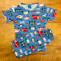 Kids Printed Shorts Set