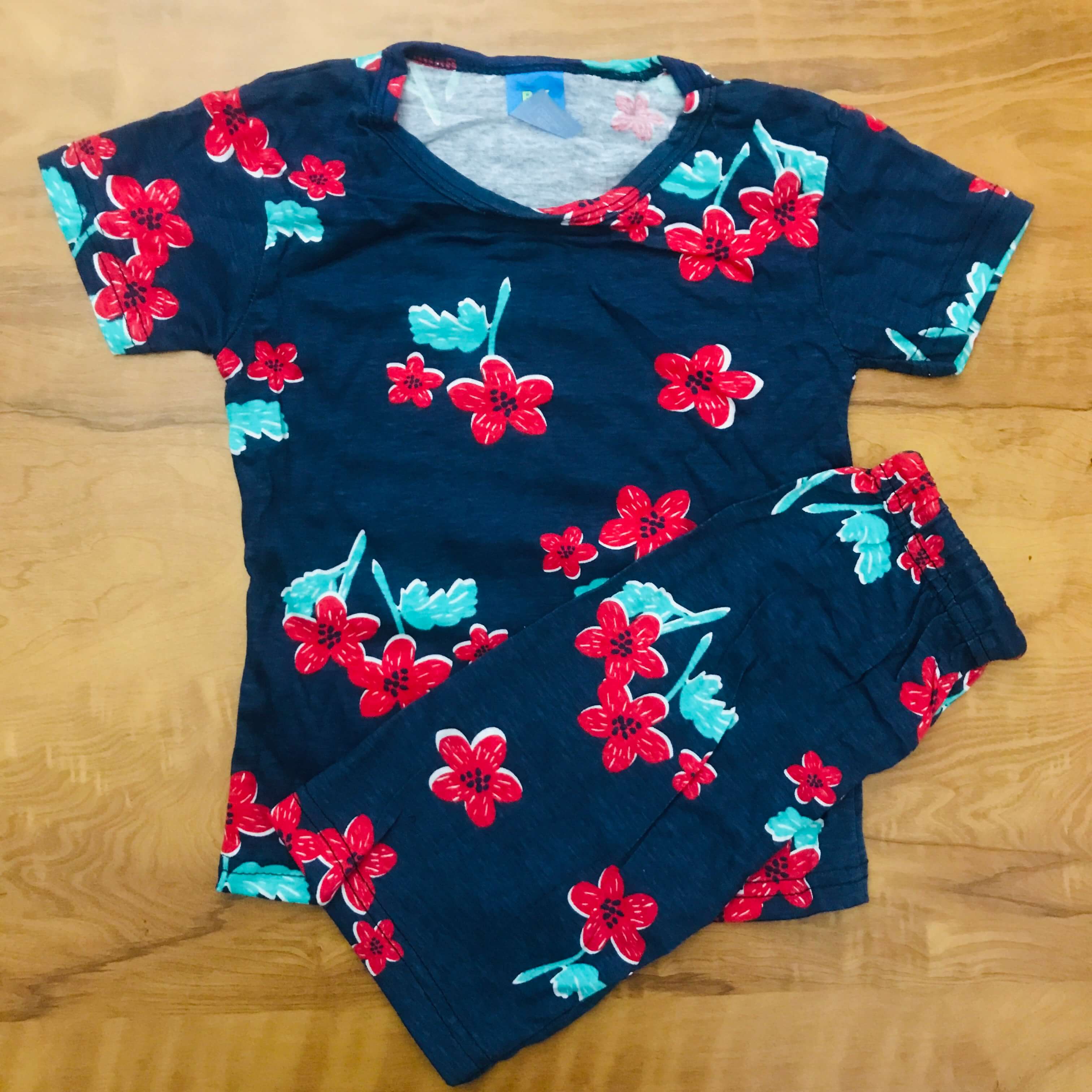 Kids Printed Shorts Set