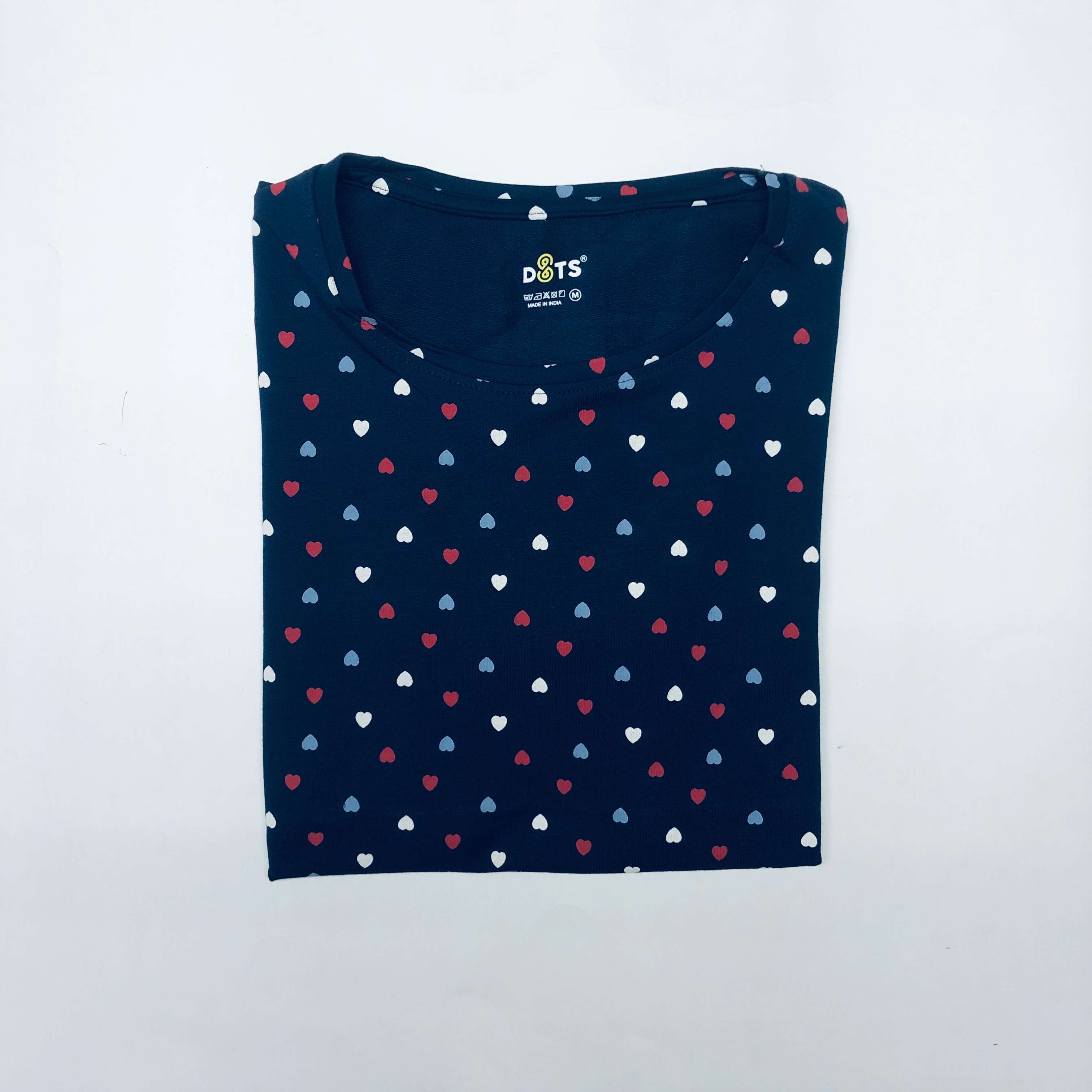 Dots Ladies Printed T-Shirt