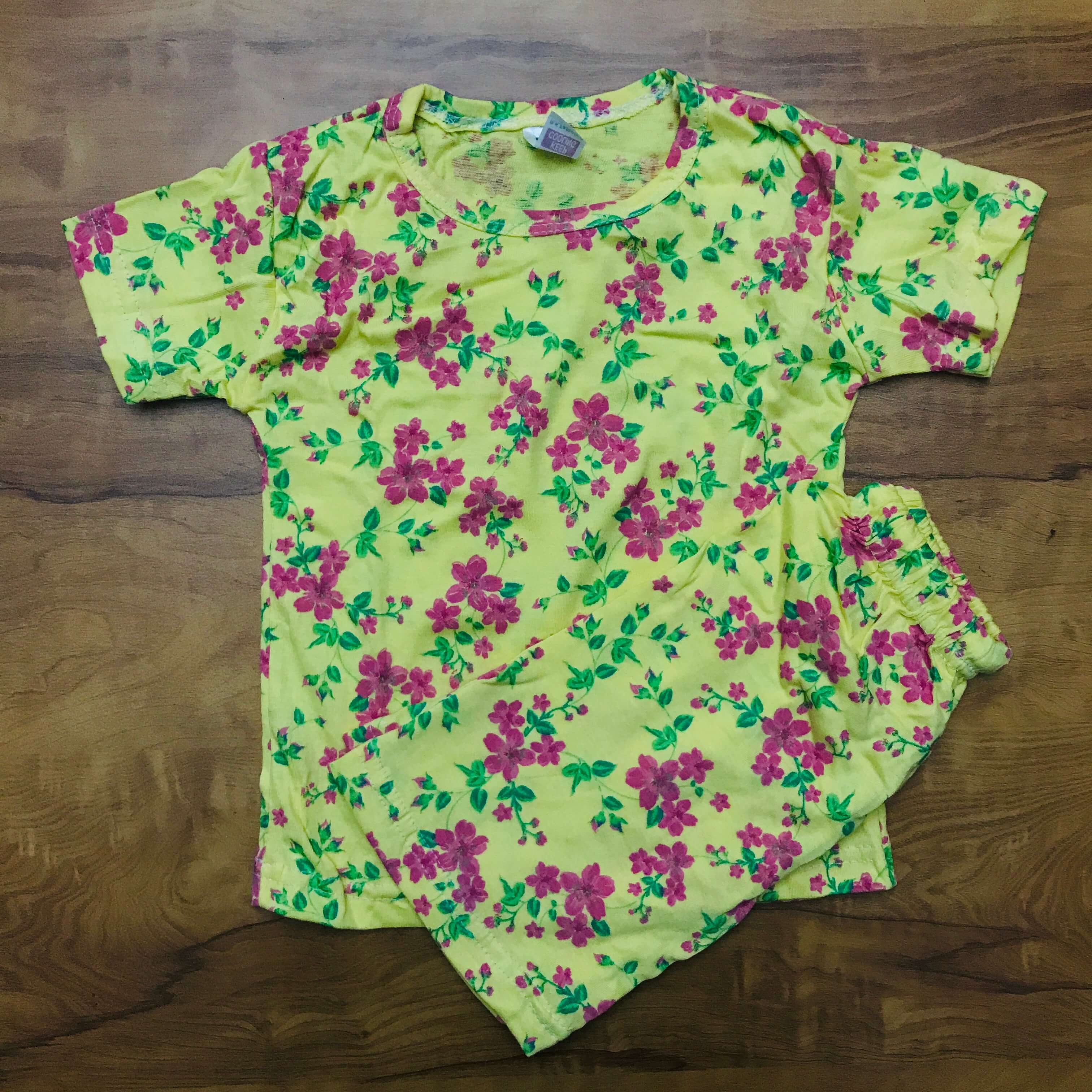 Kids Printed Shorts Set