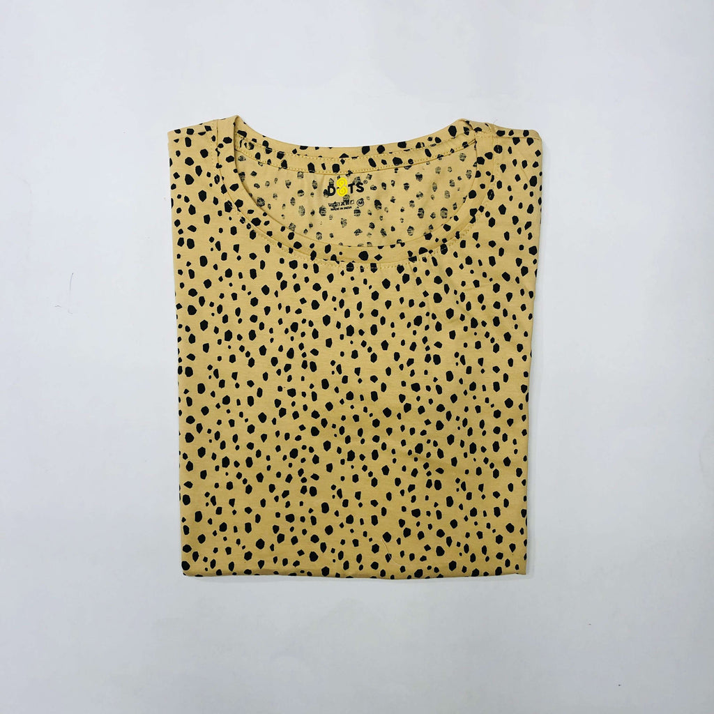 Dots Ladies Printed T-Shirt