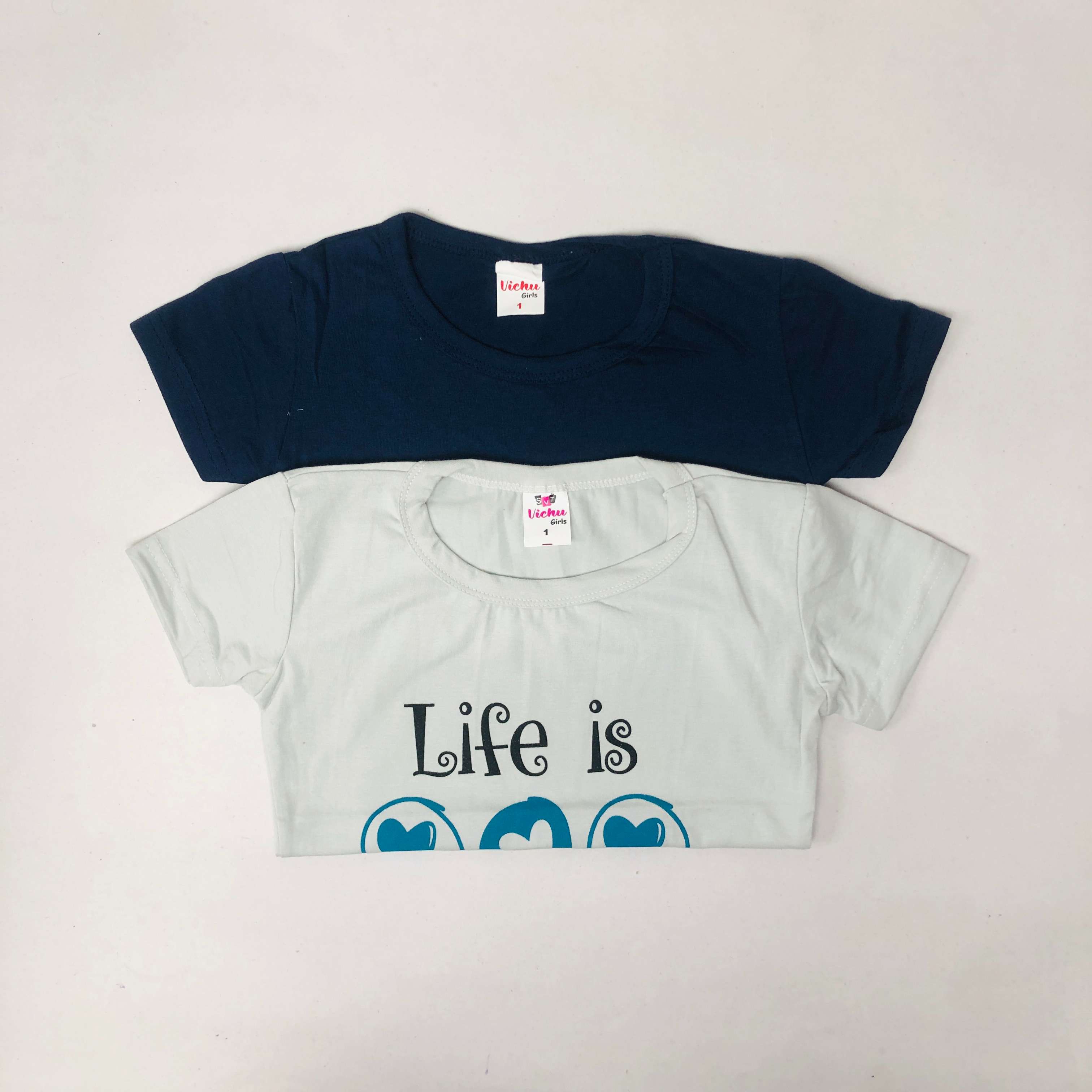 SVT Girls Top Combo Pack of 2
