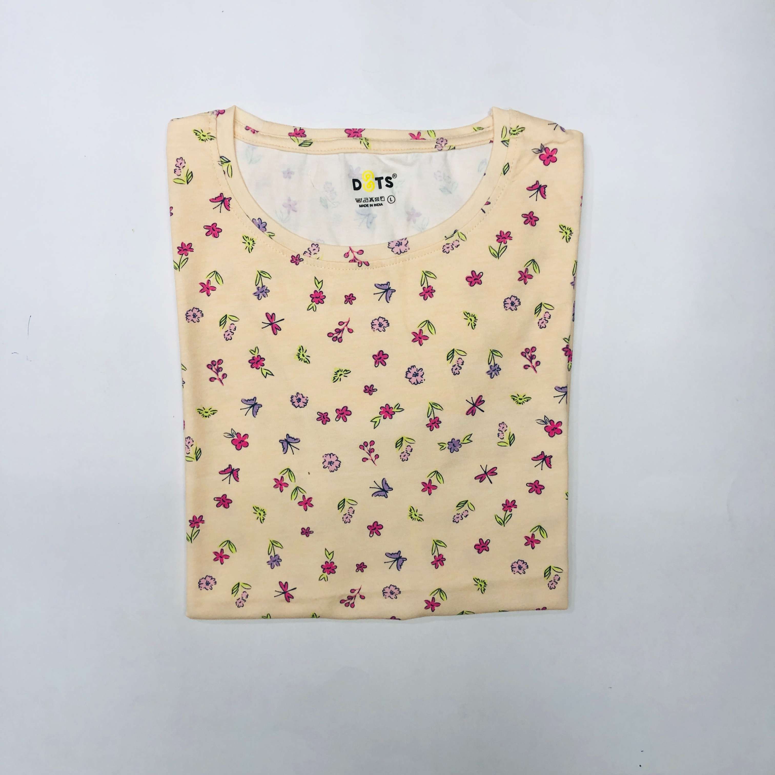 Dots Ladies Printed T-Shirt