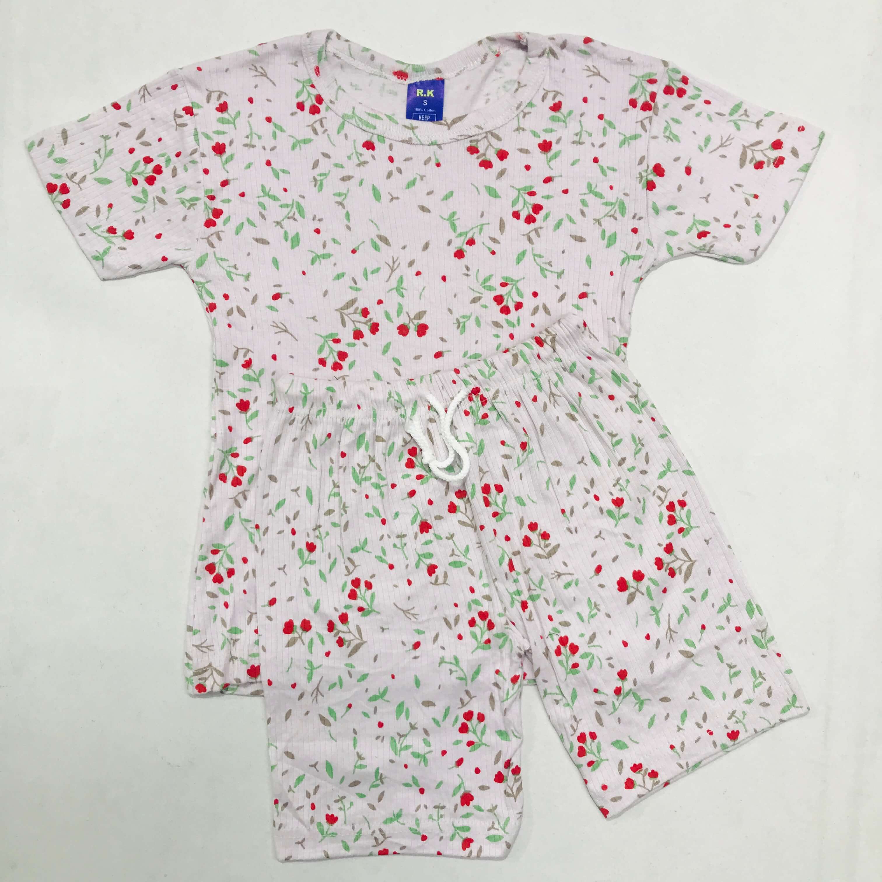 Kids Printed Shorts Set
