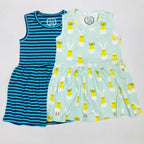 Breezy Bloom Kids Frock Pack of 2
