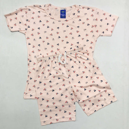 Kids Printed Shorts Set