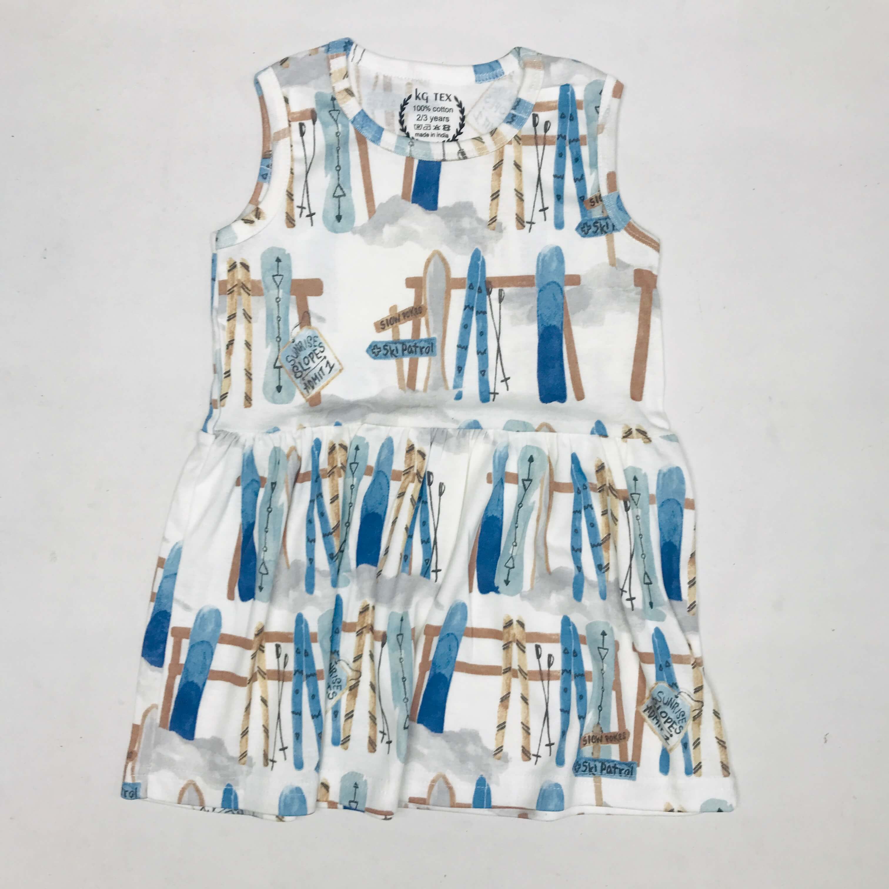 Breezy Bloom Kids Frock Pack of 2