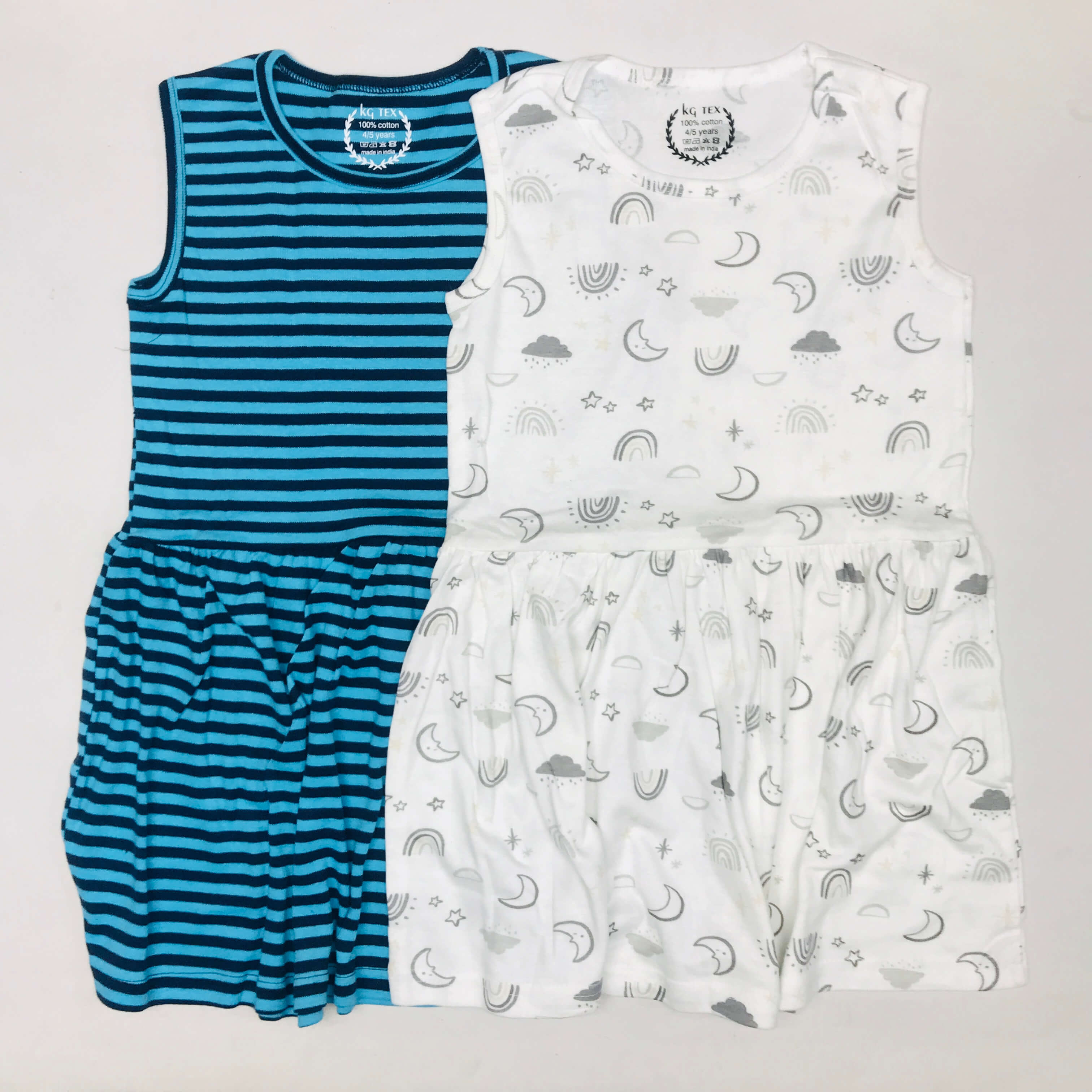 Breezy Bloom Kids Frock Pack of 2