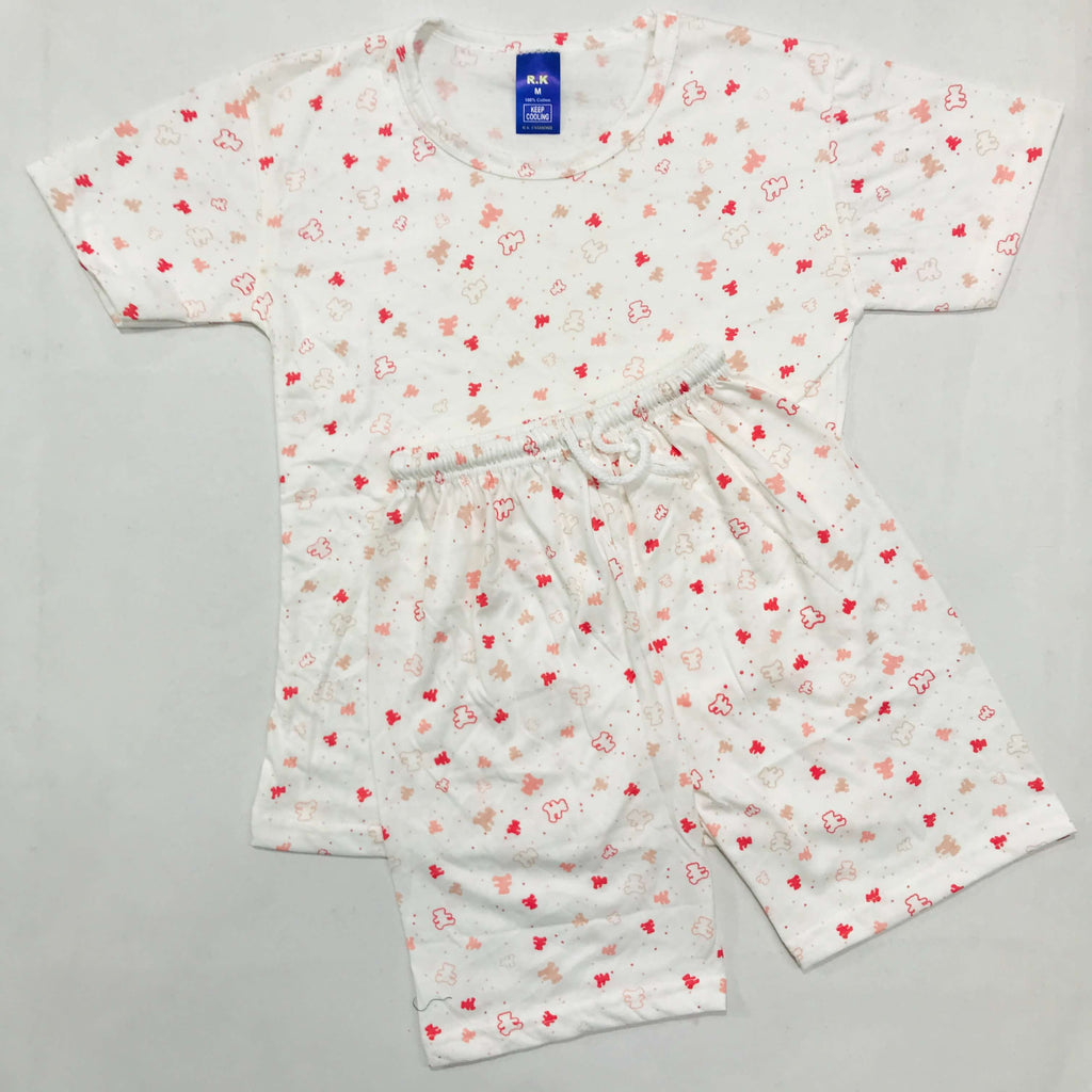 Kids Printed Shorts Set