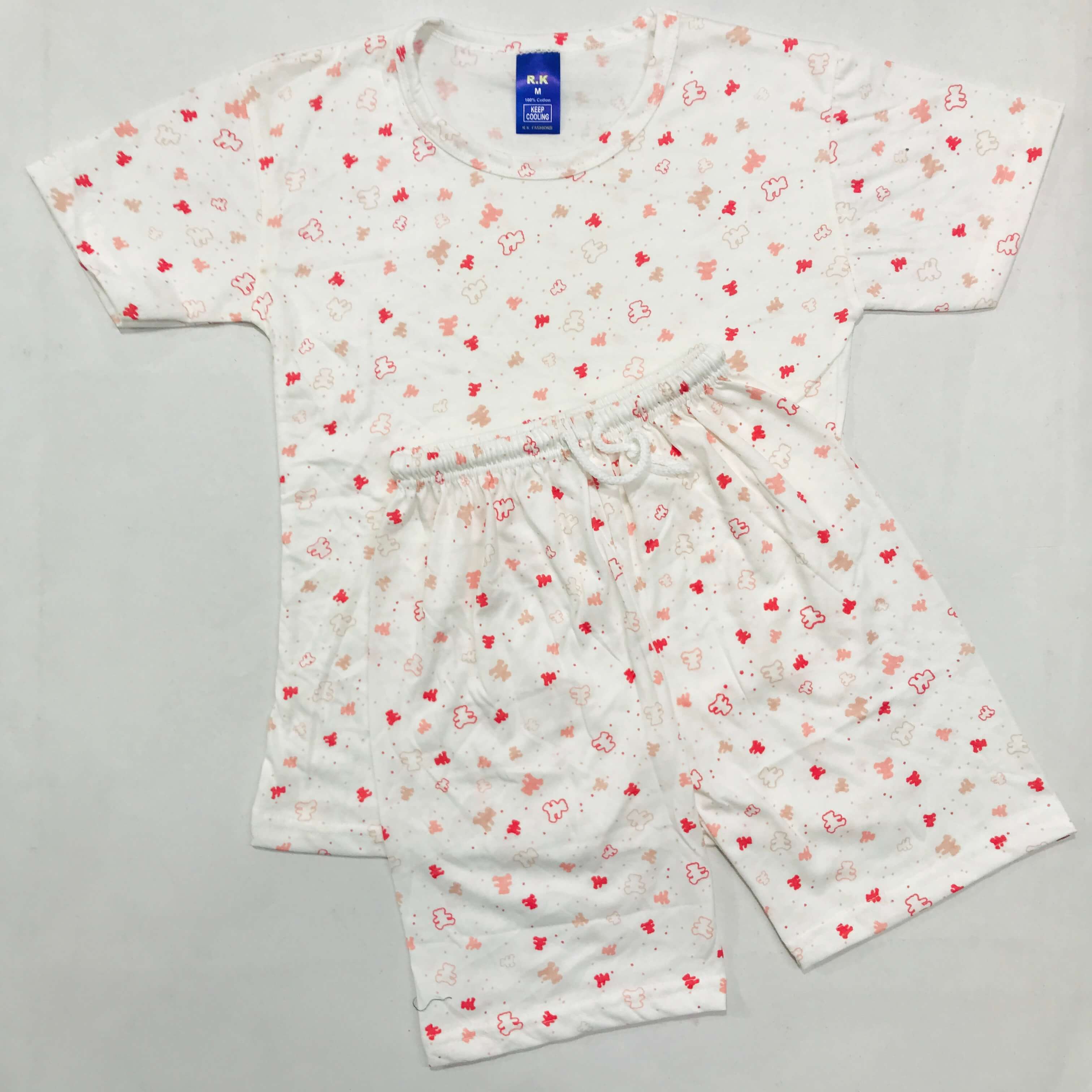 Kids Printed Shorts Set