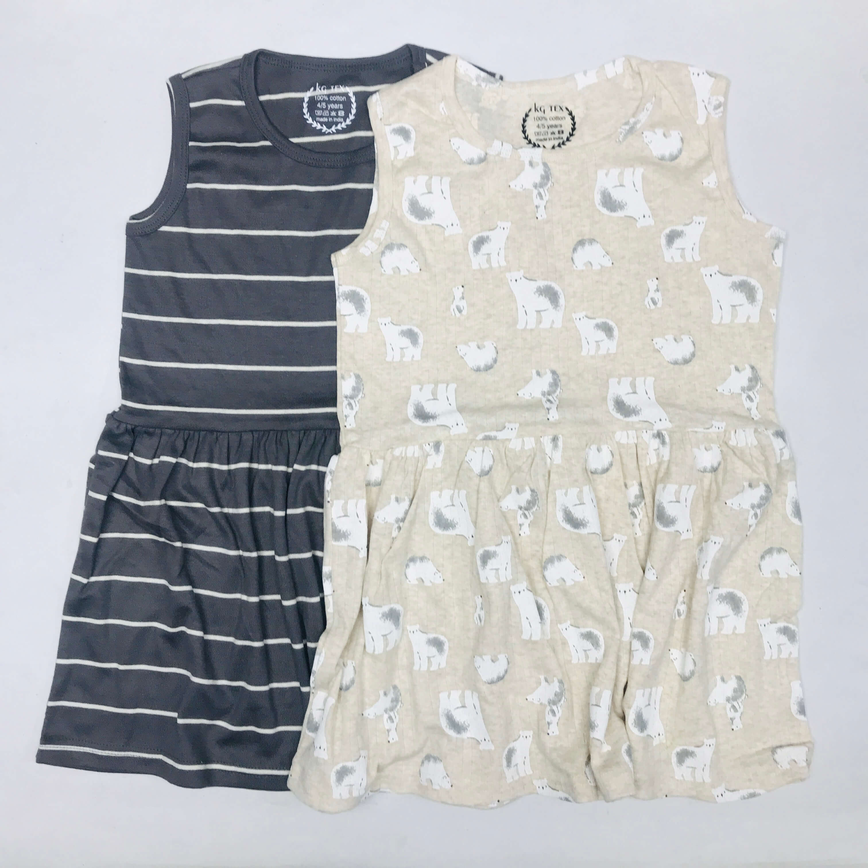 Breezy Bloom Kids Frock Pack of 2