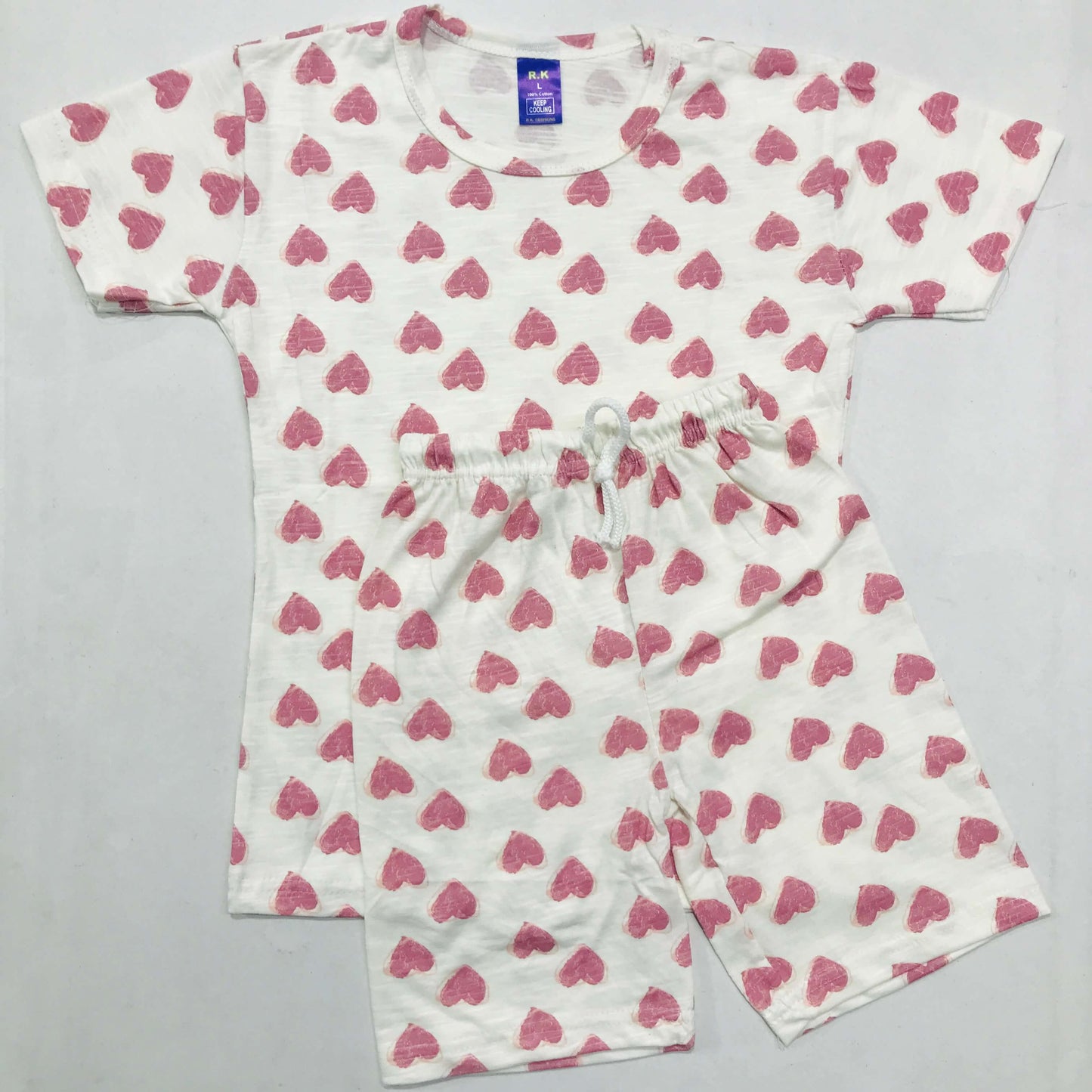 Kids Printed Shorts Set