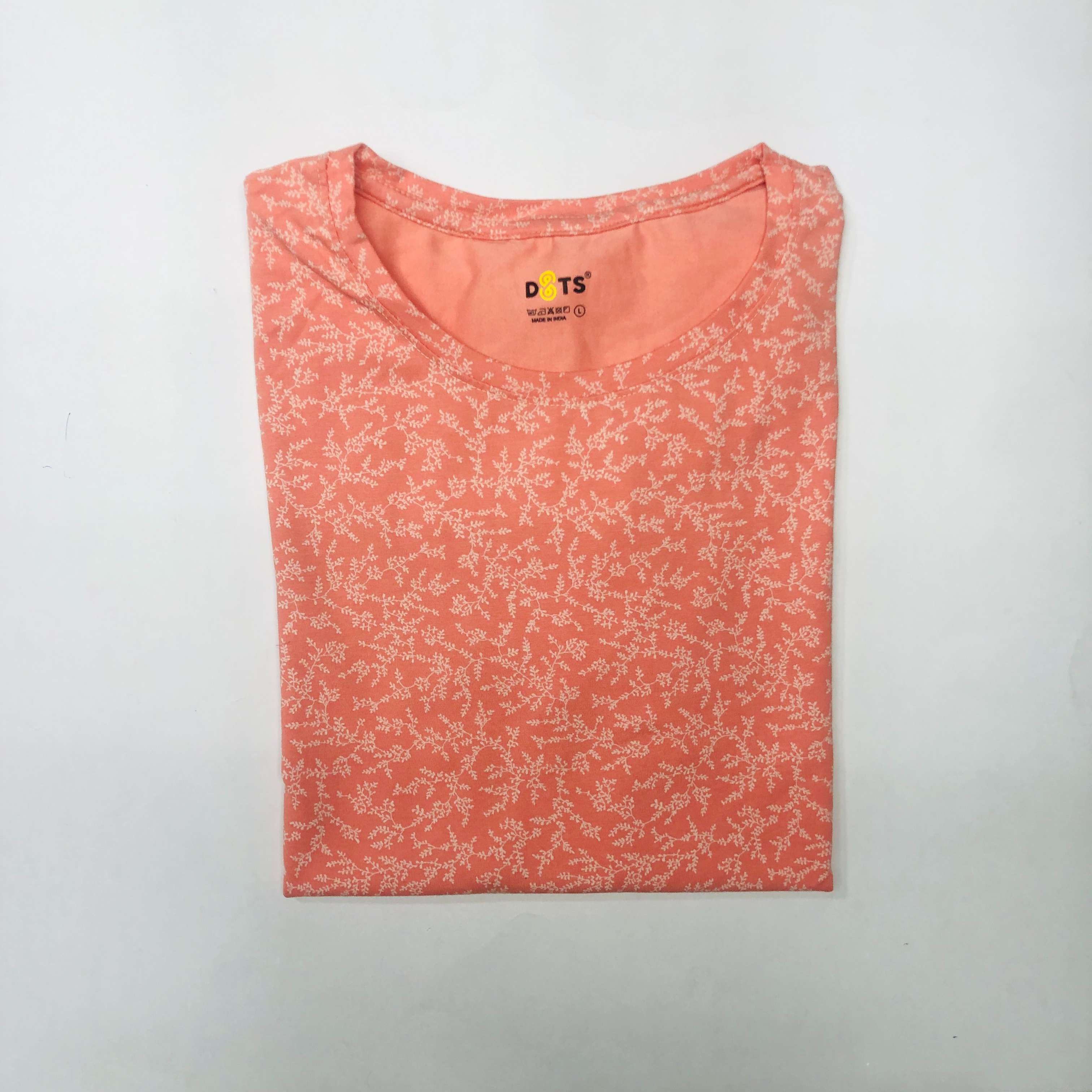 Dots Ladies Printed T-Shirt