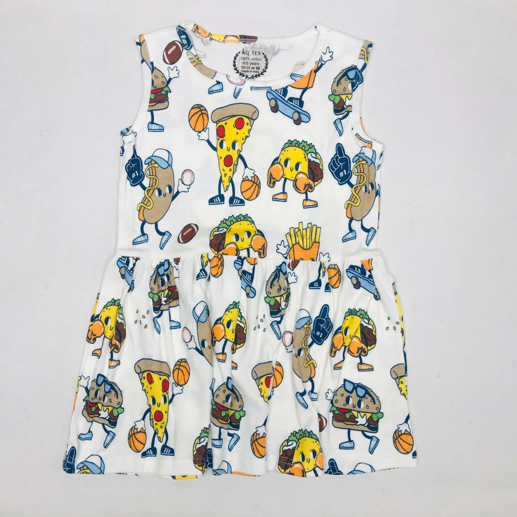 Breezy Bloom Kids Frock Pack of 2
