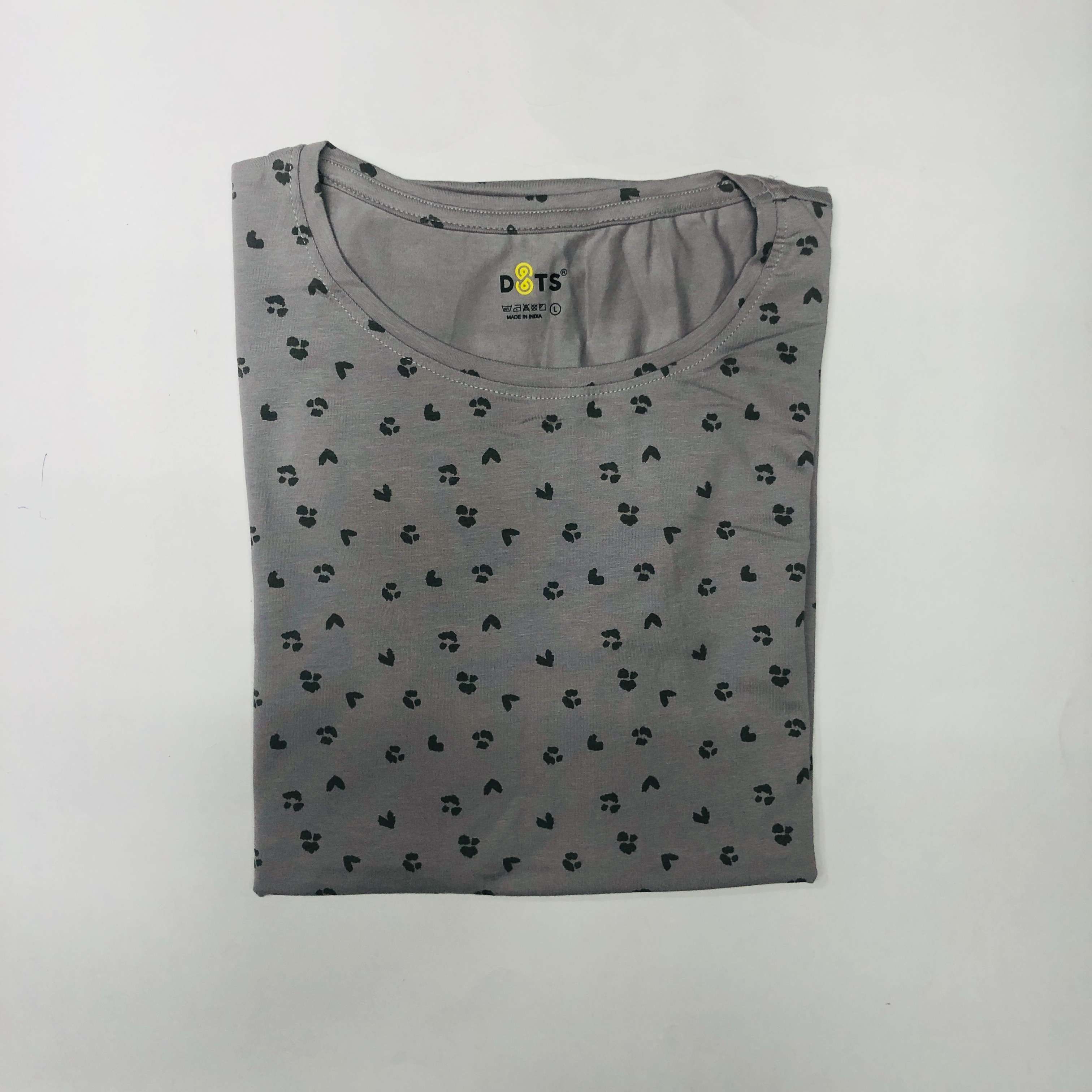 Dots Ladies Printed T-Shirt