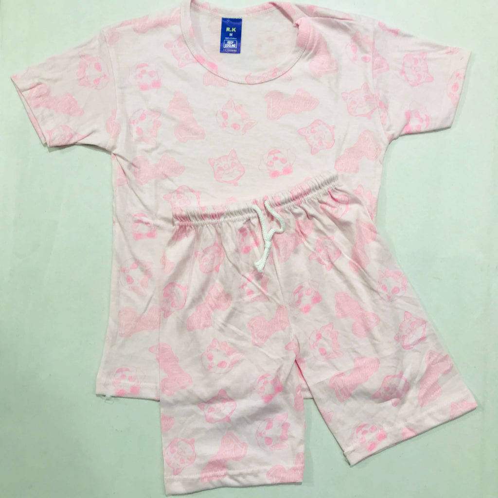 Kids Printed Shorts Set