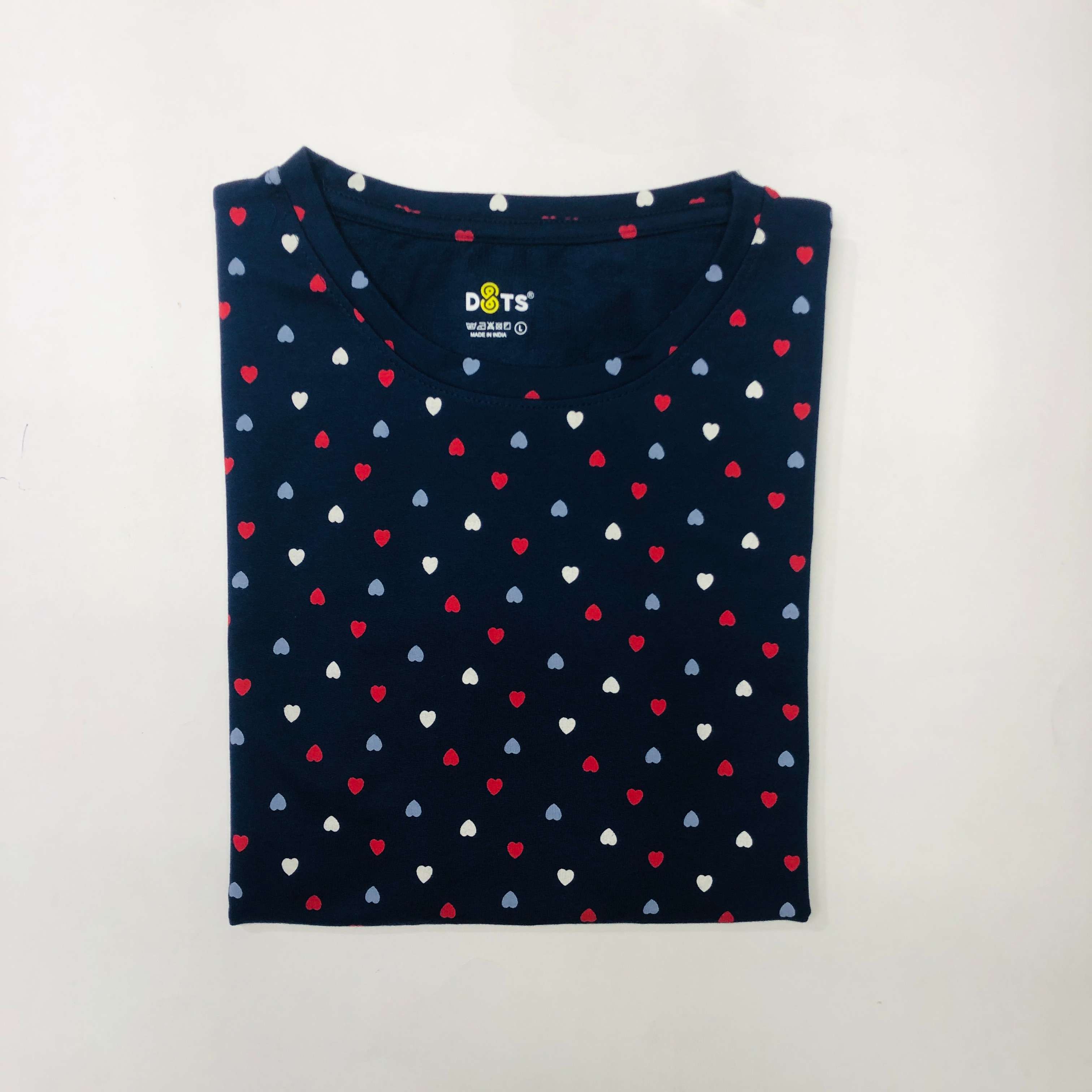Dots Ladies Printed T-Shirt