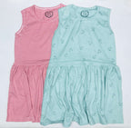 Breezy Bloom Kids Frock Pack of 2
