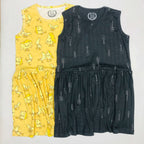 Breezy Bloom Kids Frock Pack of 2