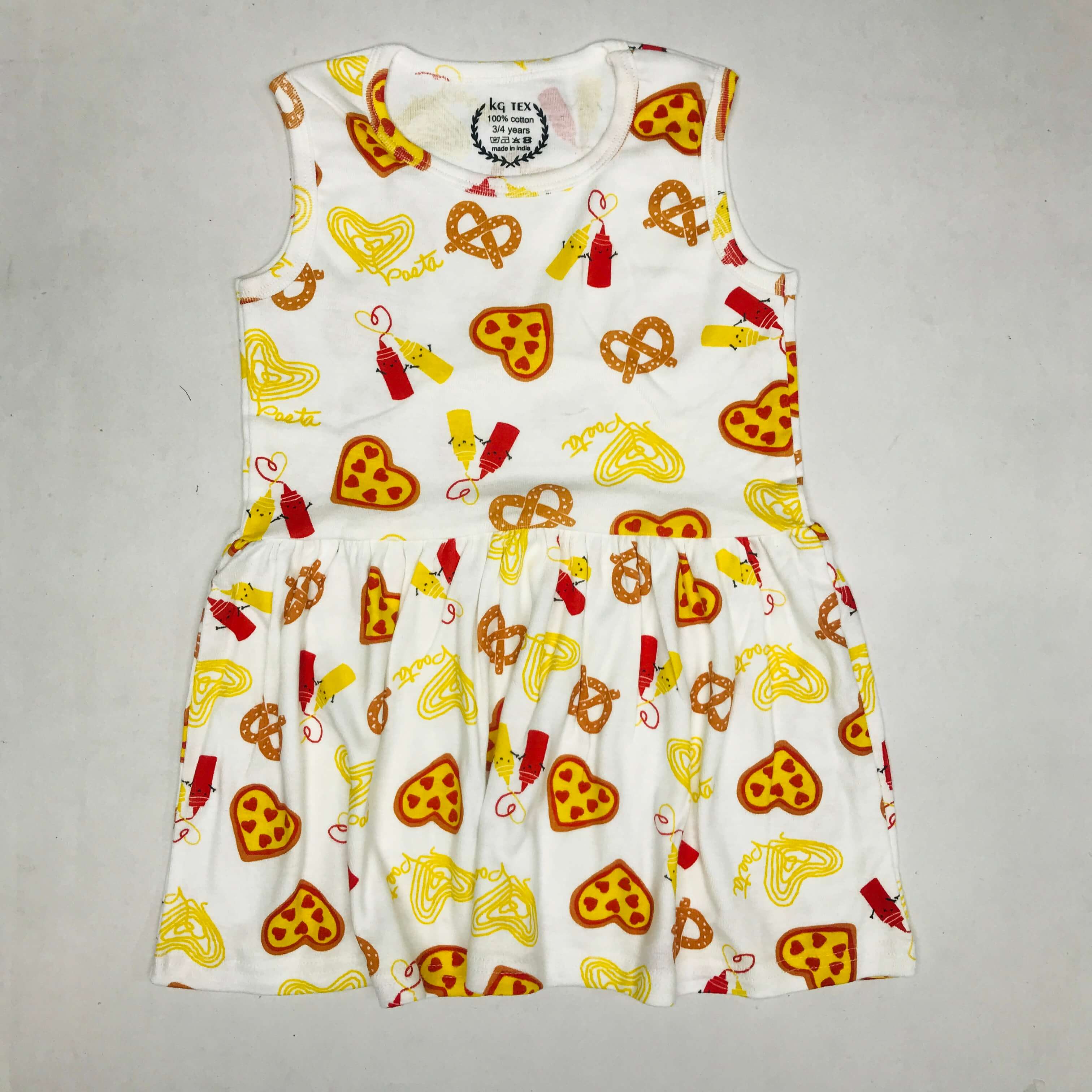 Breezy Bloom Kids Frock Pack of 2