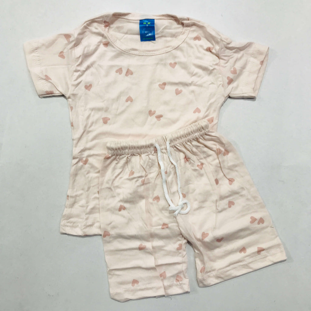 Kids Printed Shorts Set