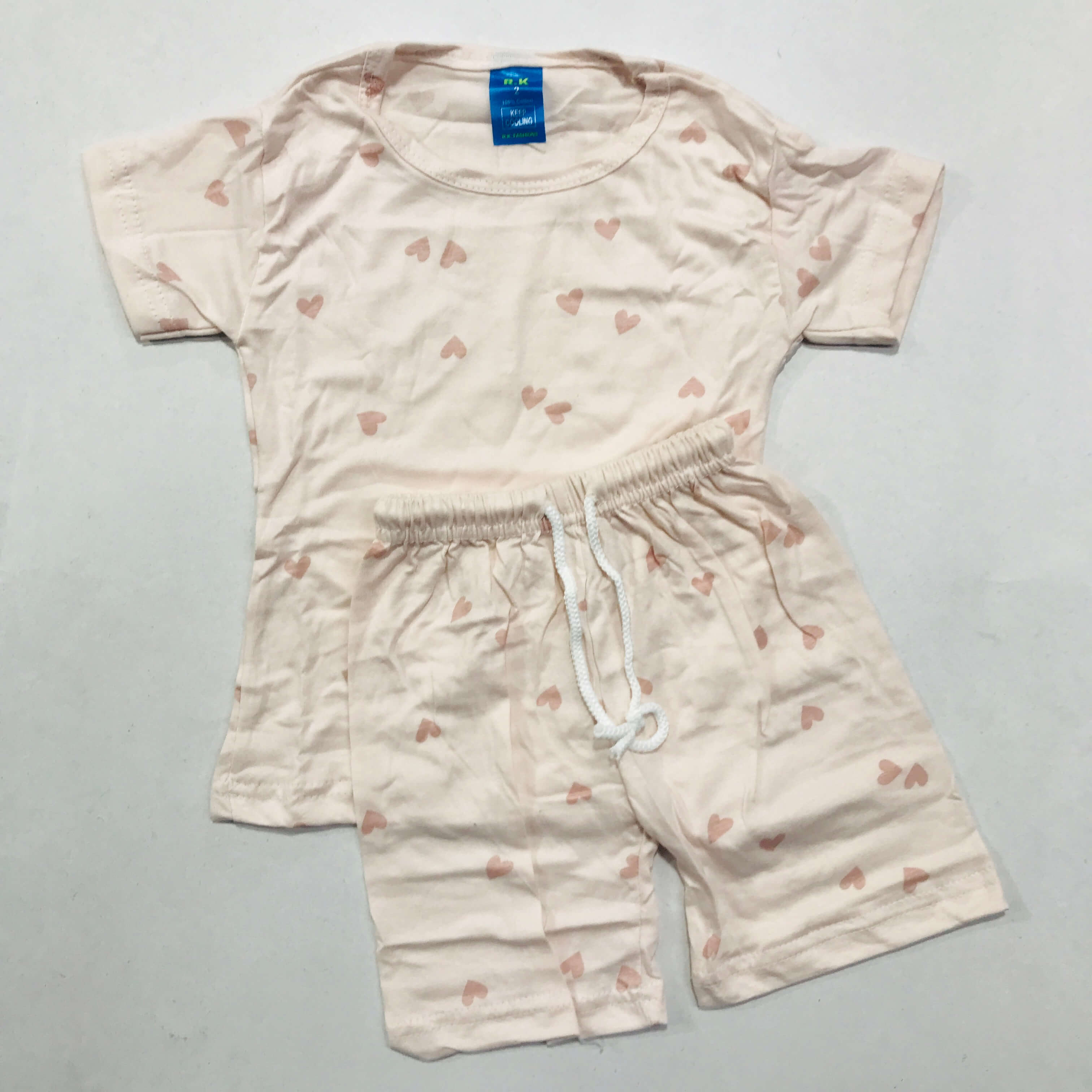 Kids Printed Shorts Set