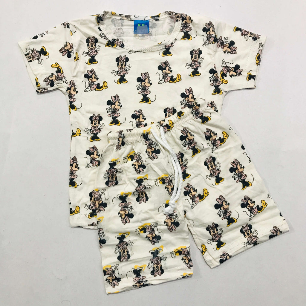 Kids Printed Shorts Set