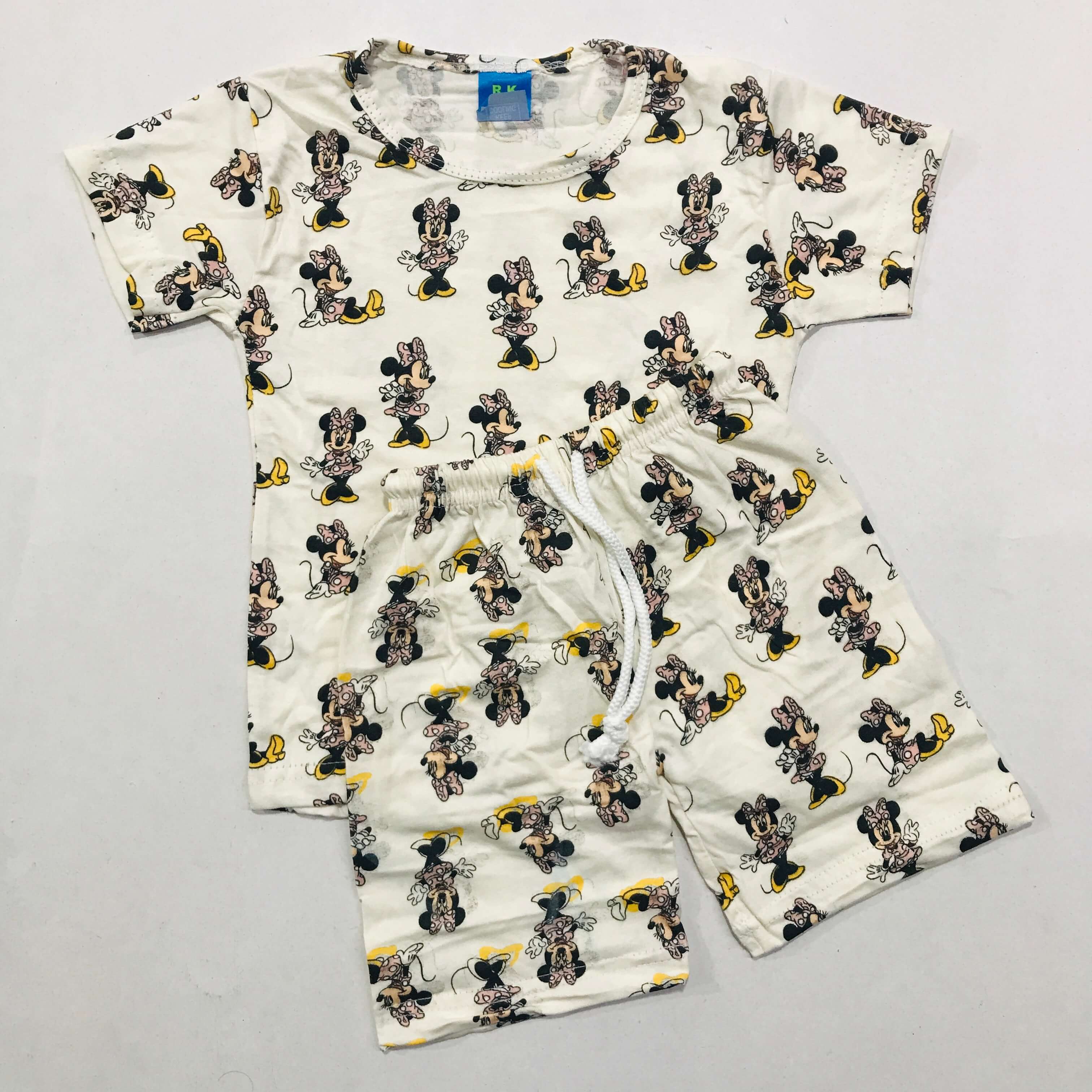 Kids Printed Shorts Set