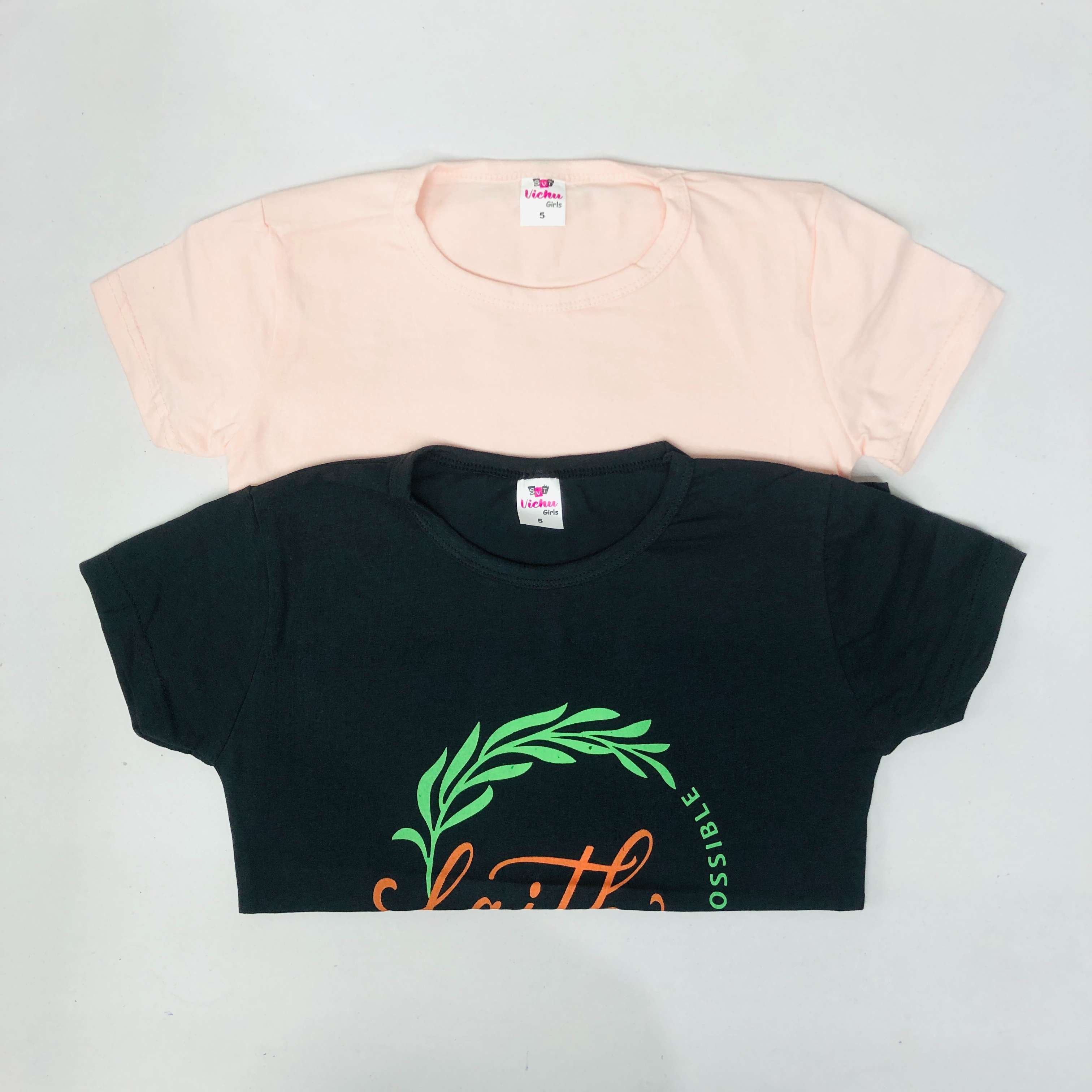 SVT Girls Top Combo Pack of 2