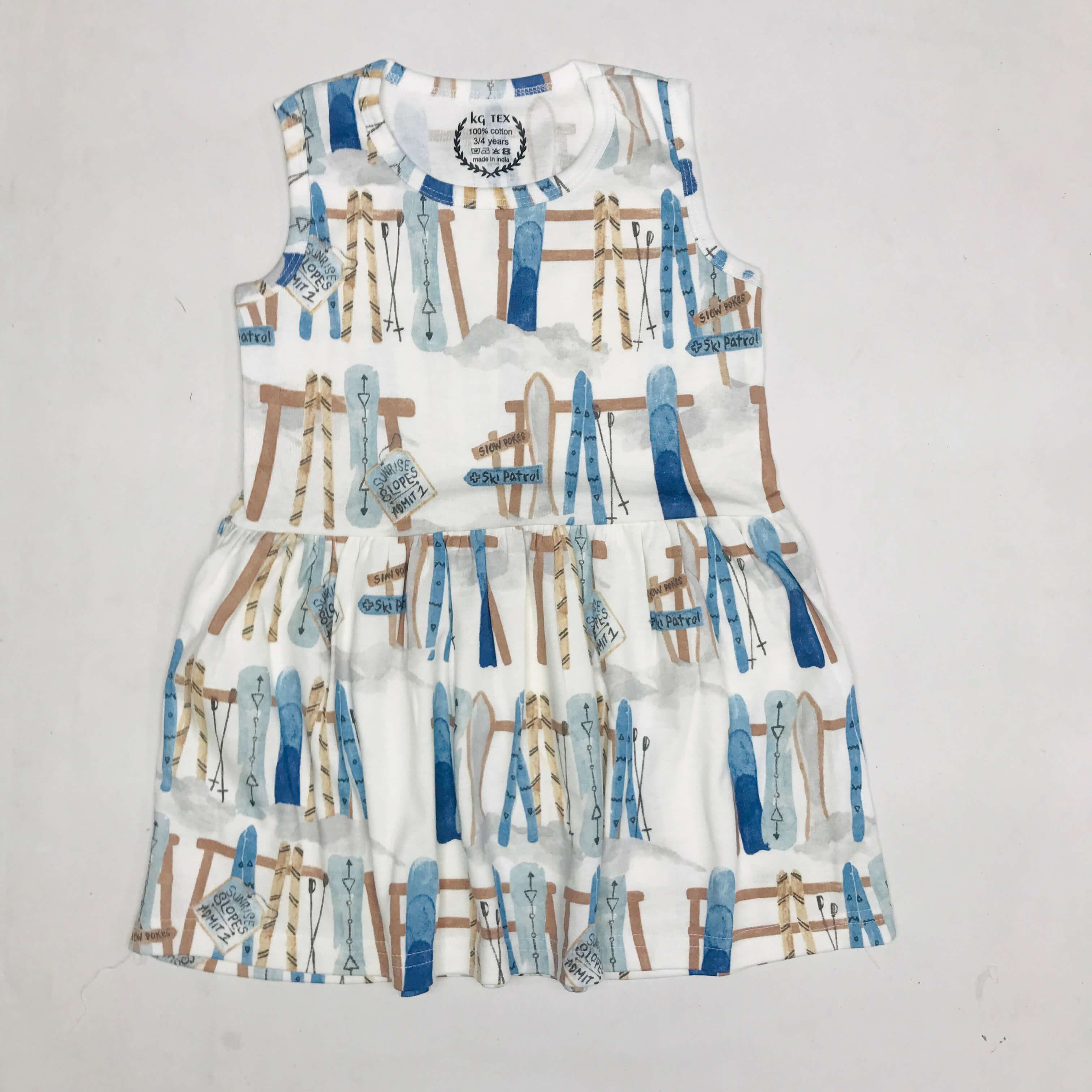 Breezy Bloom Kids Frock Pack of 2