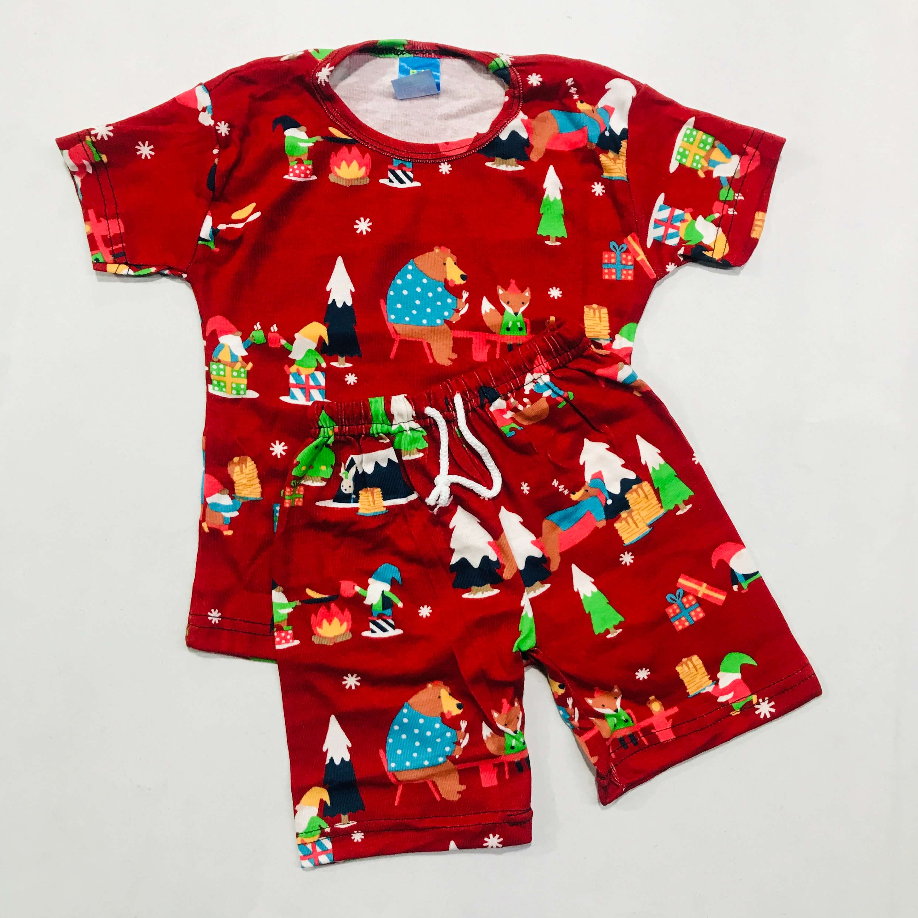 Kids Printed Shorts Set
