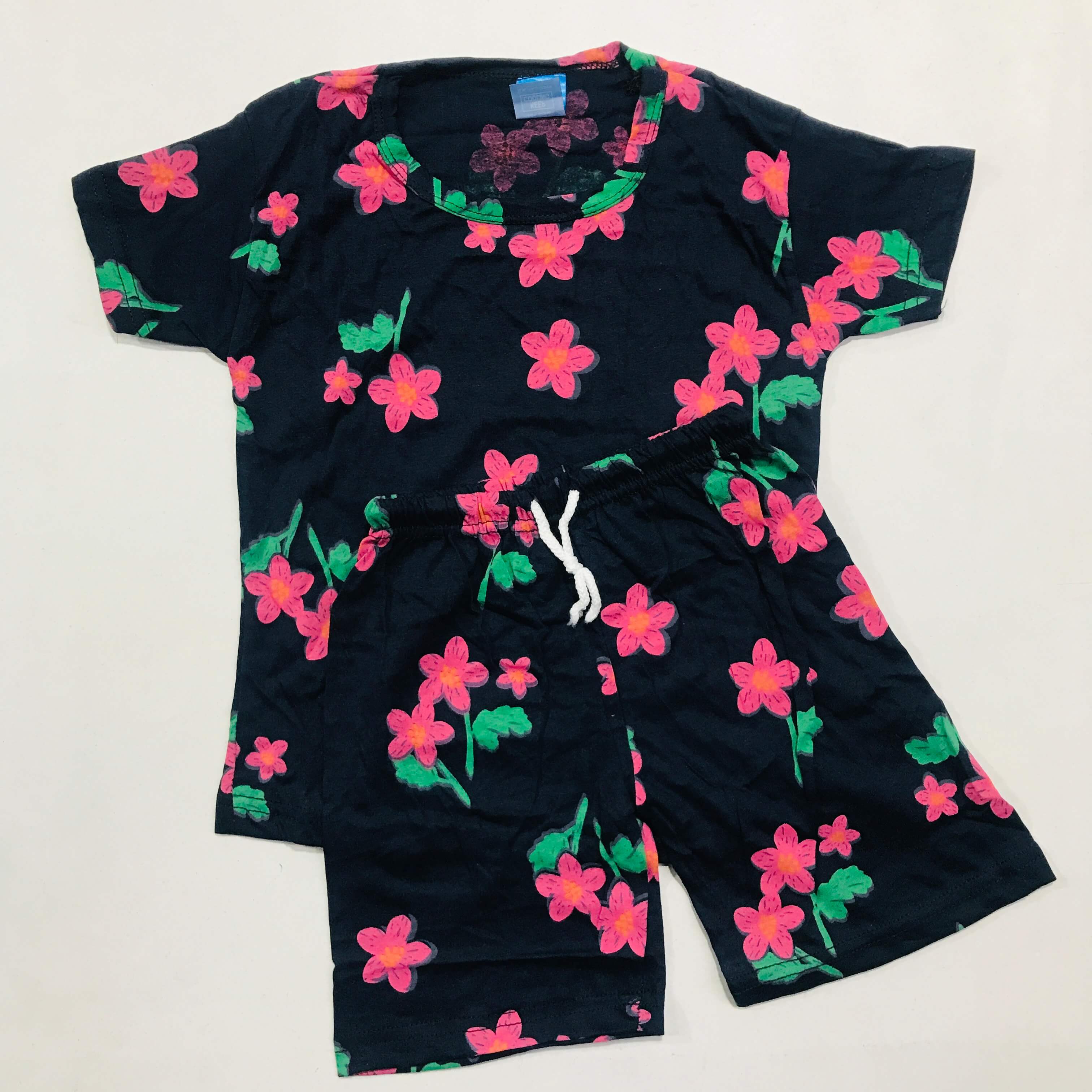 Kids Printed Shorts Set