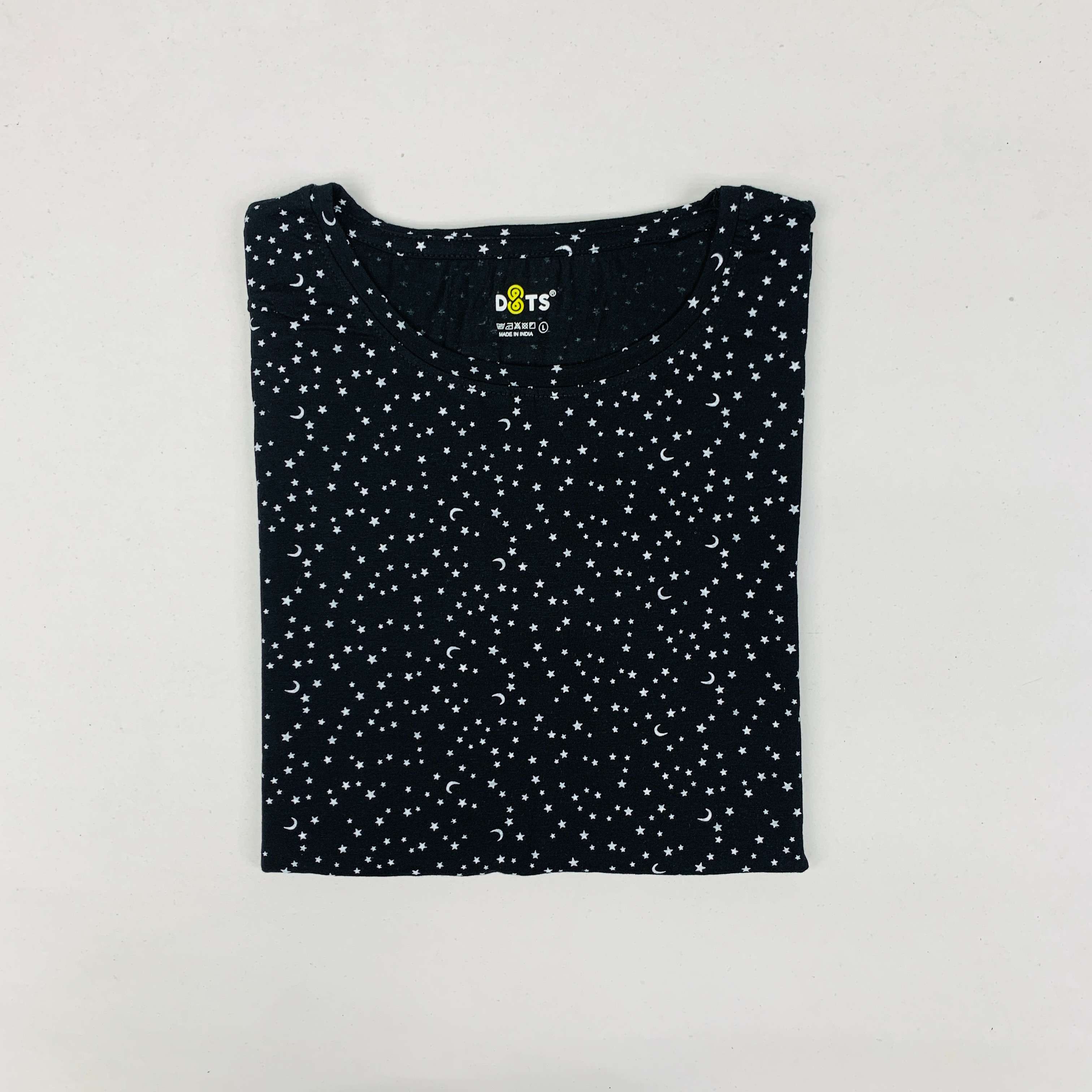 Dots Ladies Printed T-Shirt