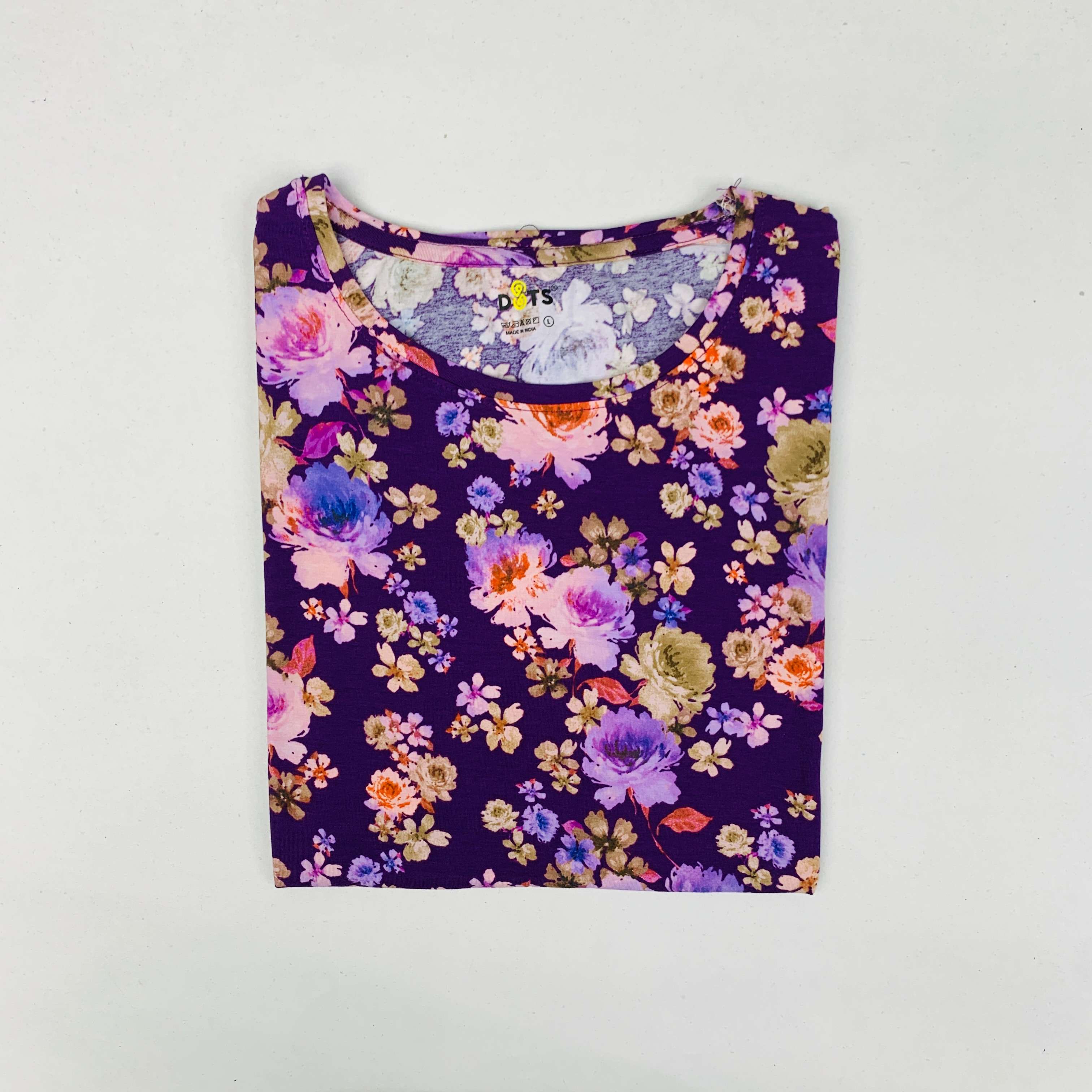 Dots Ladies Printed T-Shirt